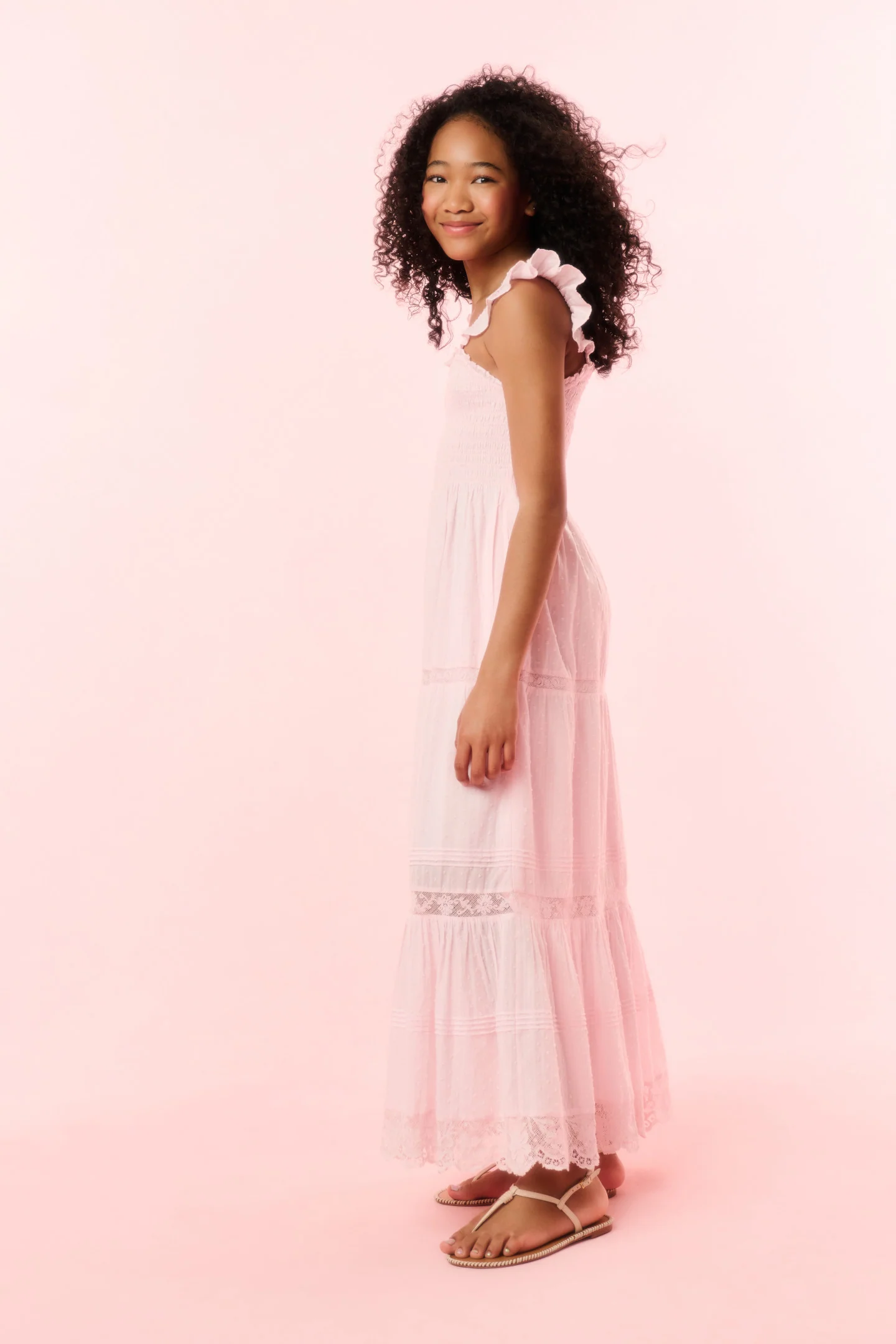 Girls Rhiannon Cotton Dress - Image 10