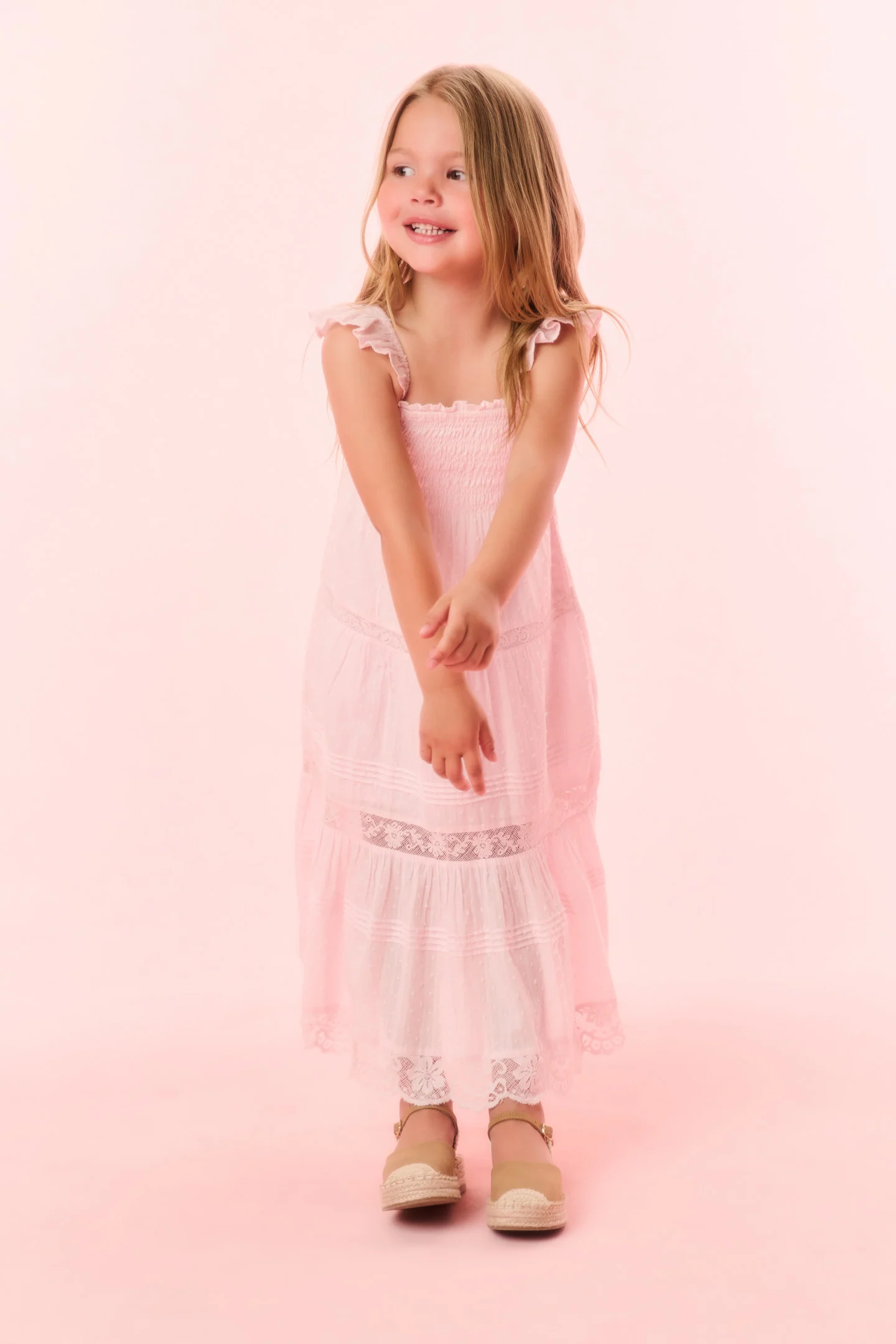 Girls Rhiannon Cotton Dress - Image 11