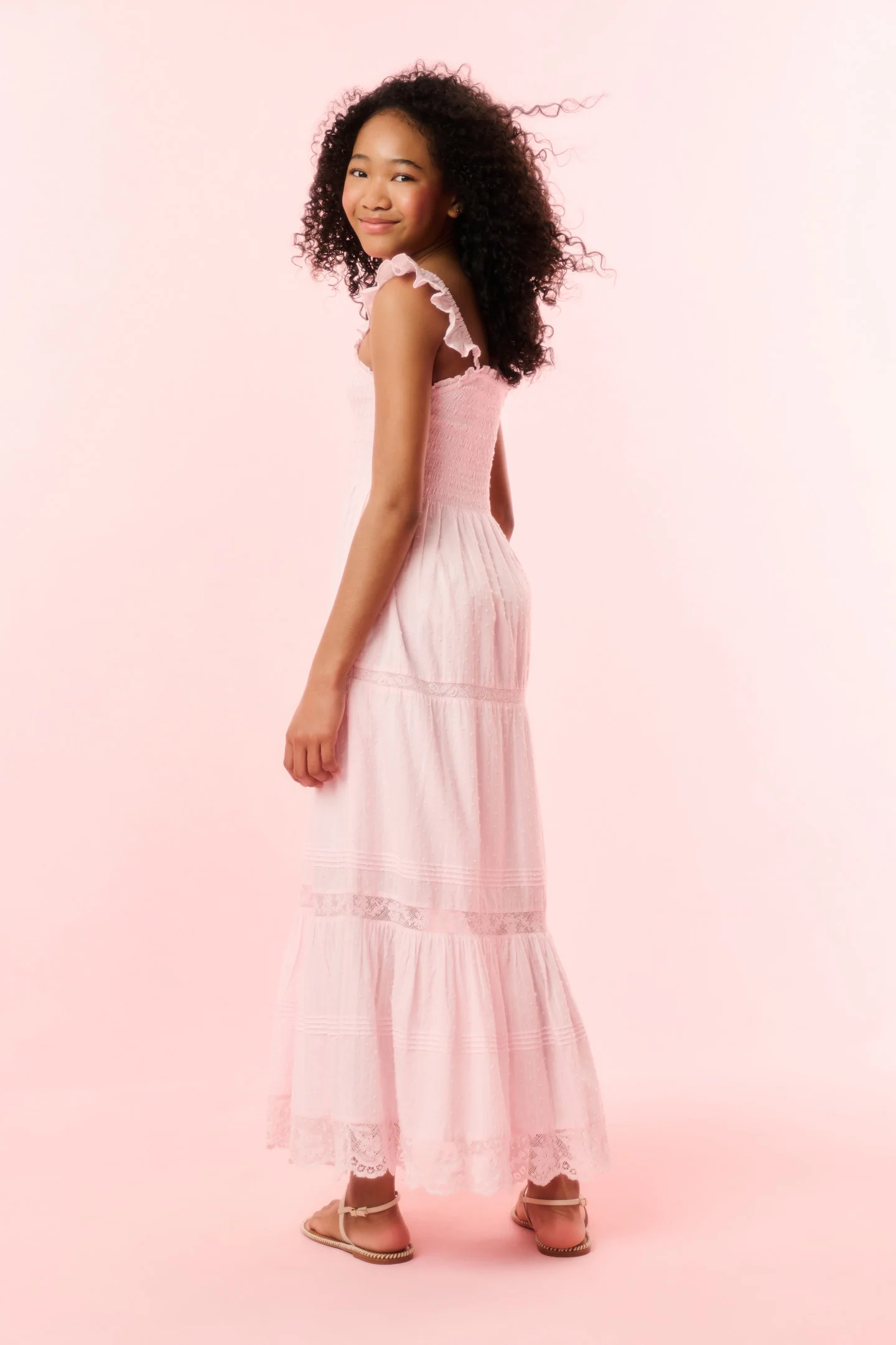 Girls Rhiannon Cotton Dress - Image 12