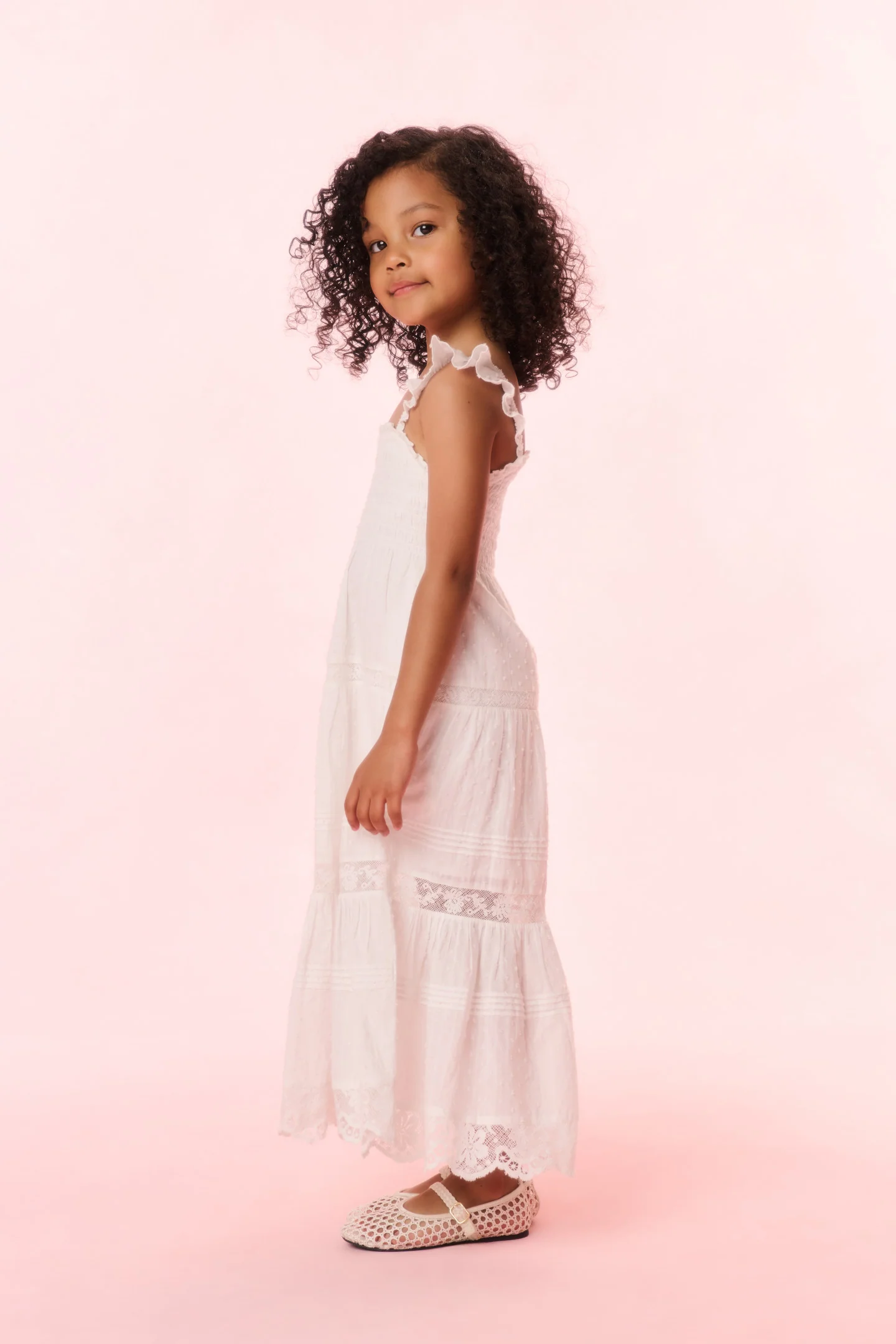 Girls Rhiannon Cotton Dress - Image 3