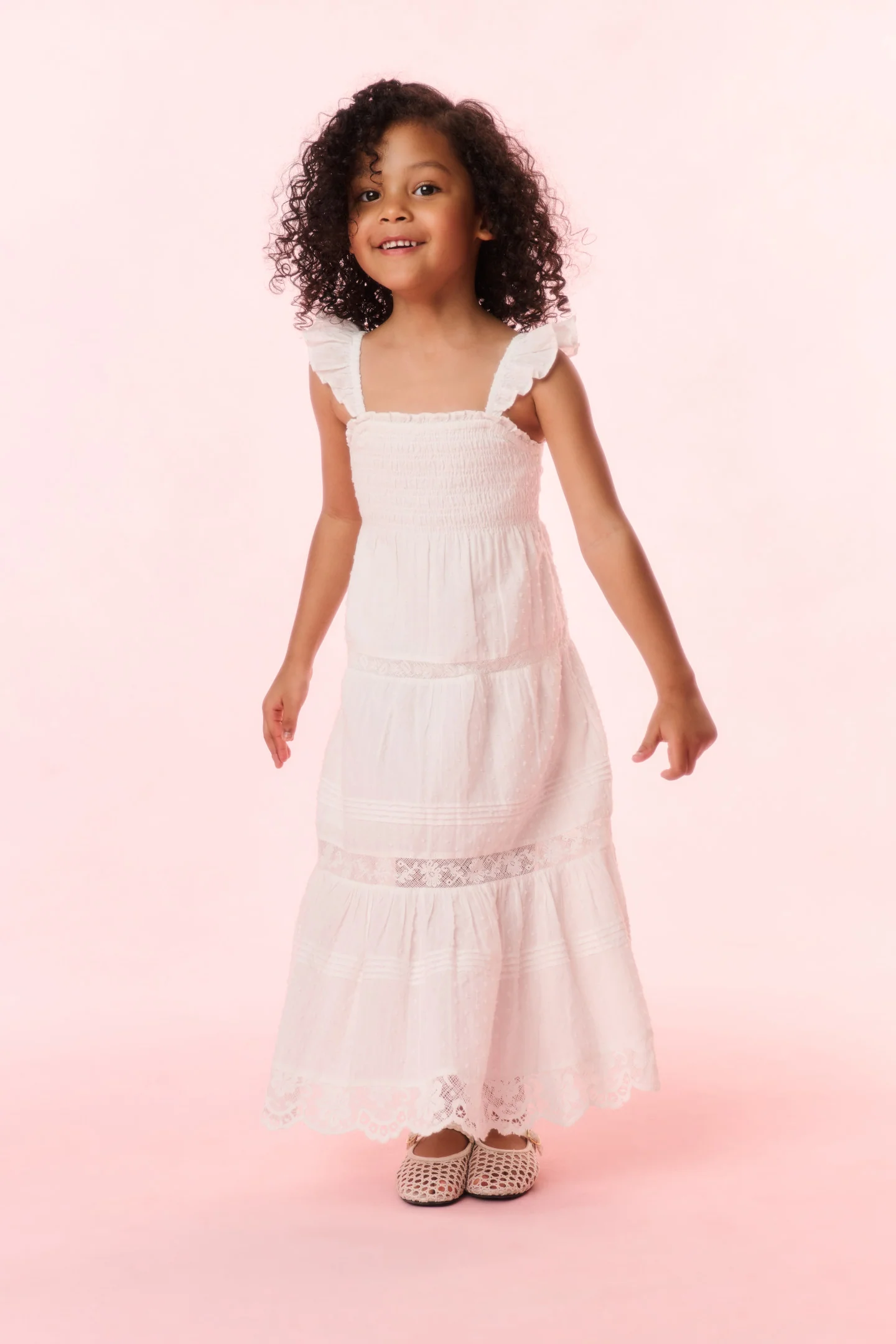 Girls Rhiannon Cotton Dress - Image 4