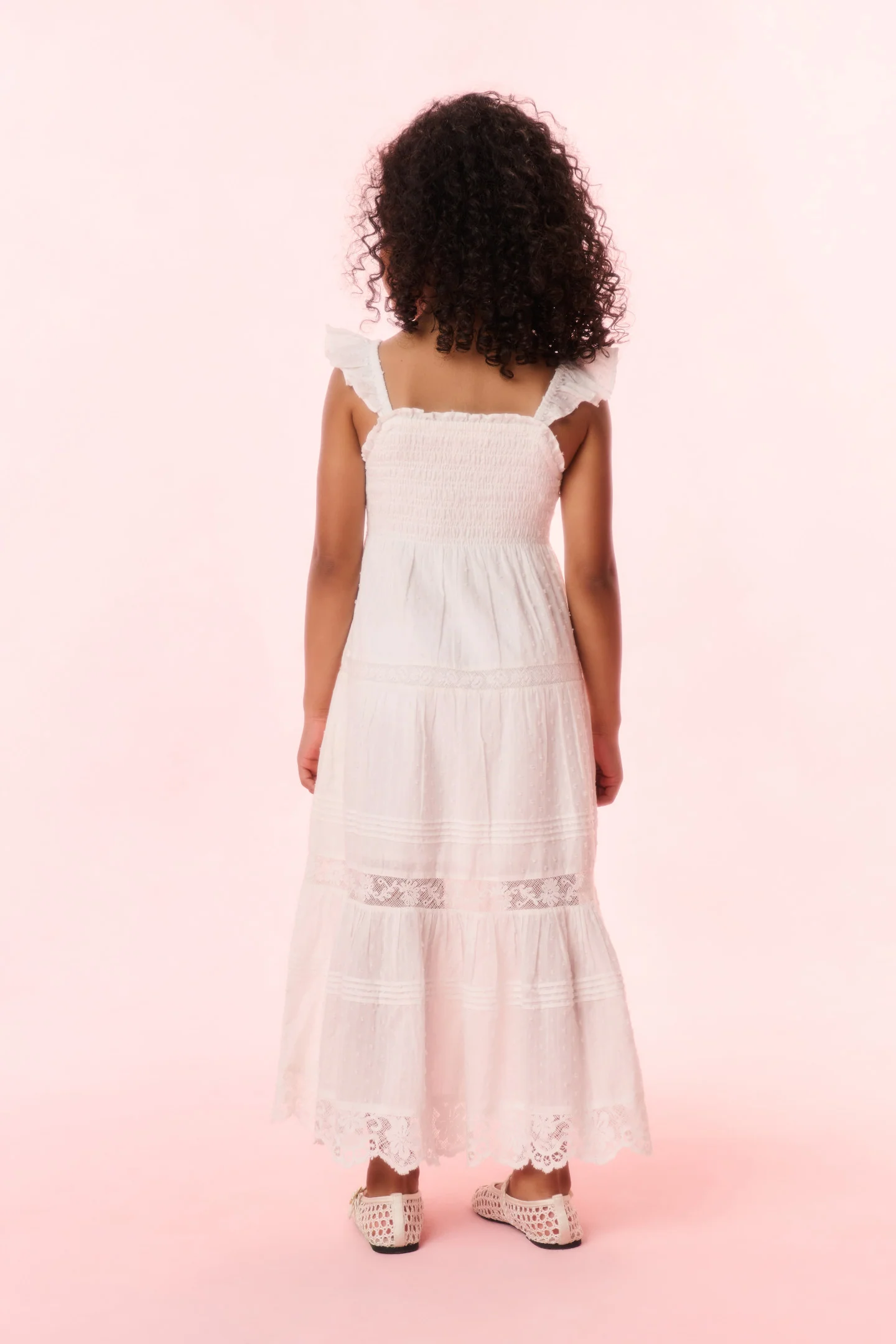 Girls Rhiannon Cotton Dress - Image 5