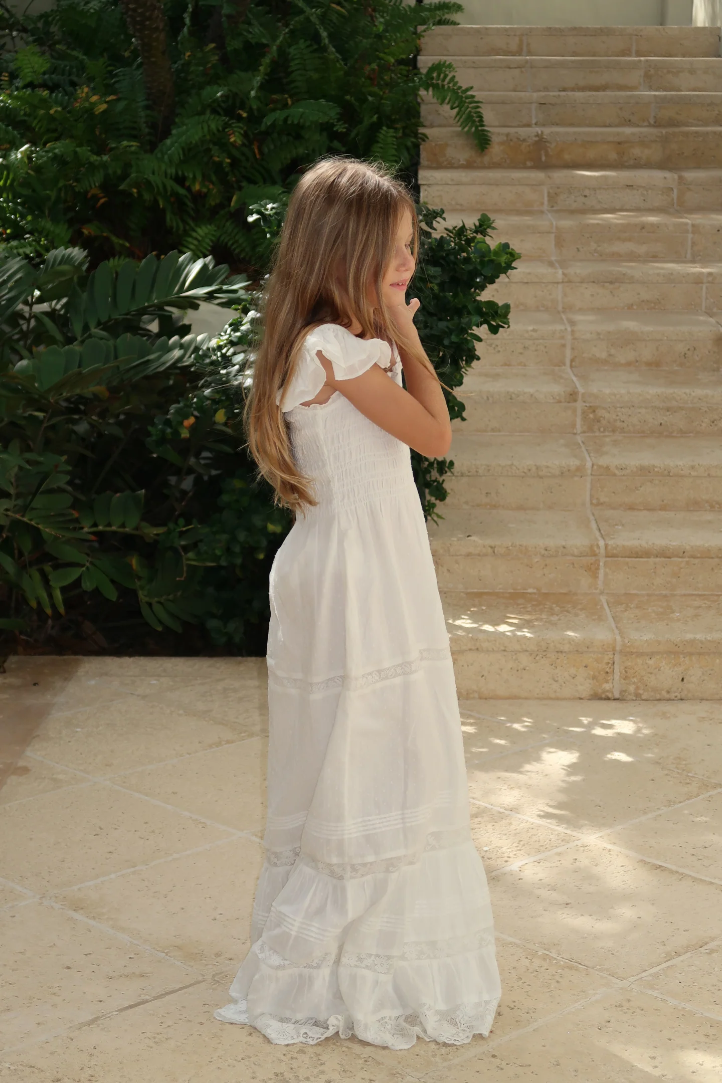 Girls Rhiannon Cotton Dress - Image 6