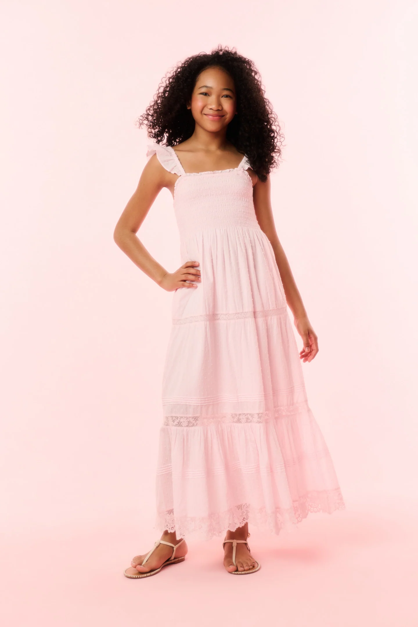 Girls Rhiannon Cotton Dress - Image 8