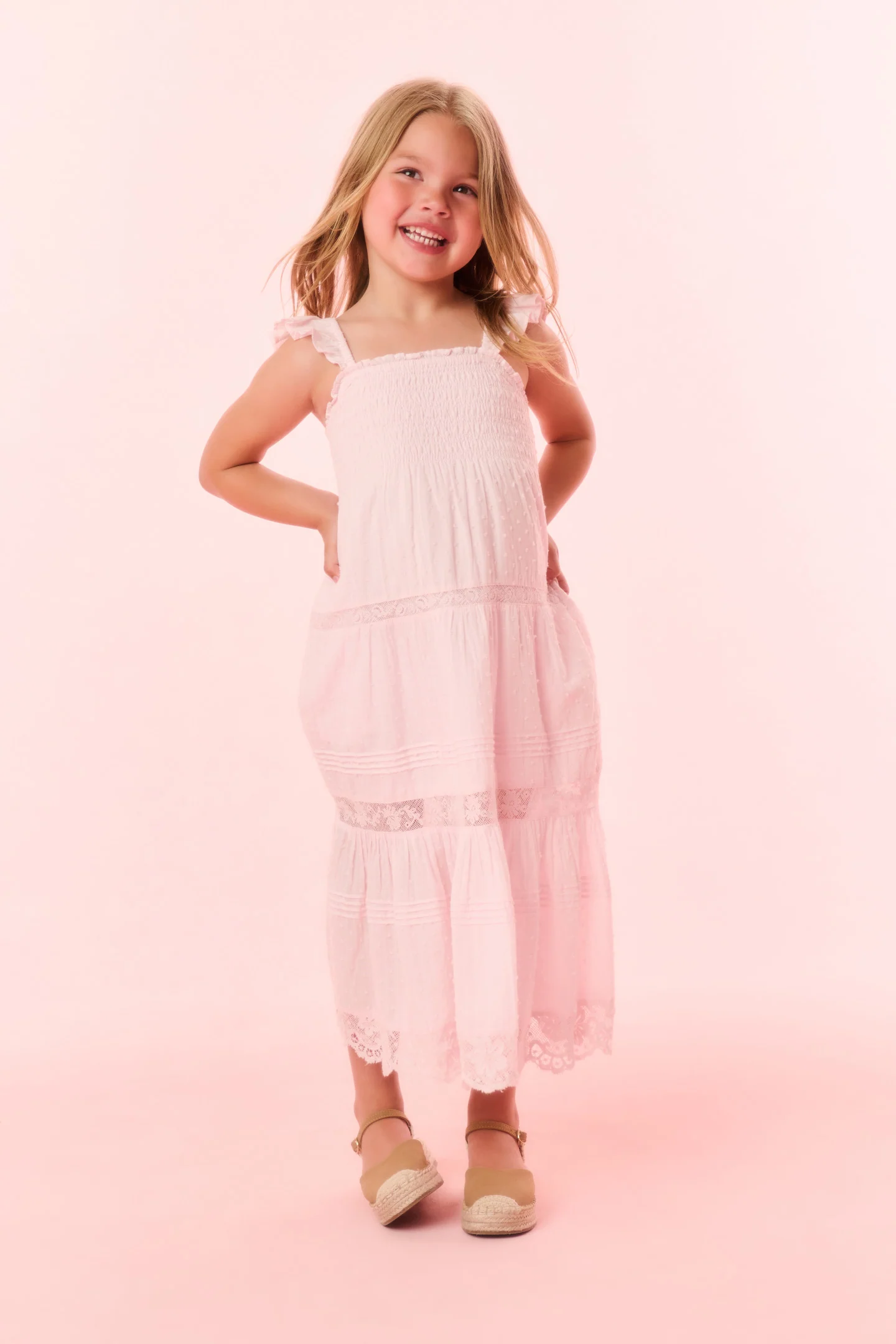 Girls Rhiannon Cotton Dress - Image 9
