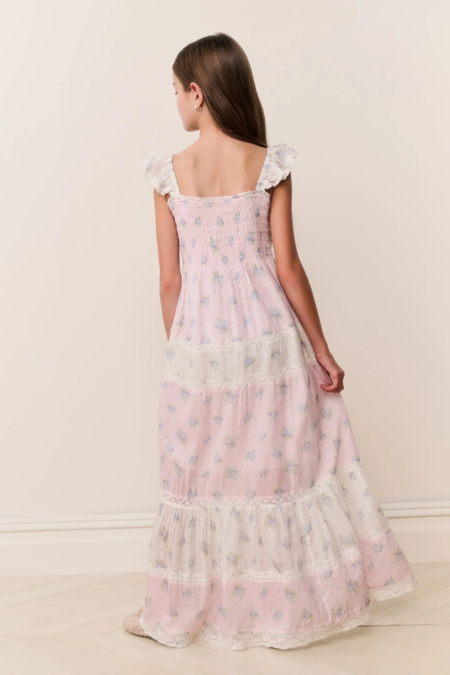 Tween Rhiannon Mixed Print Maxi Dress - Image 4