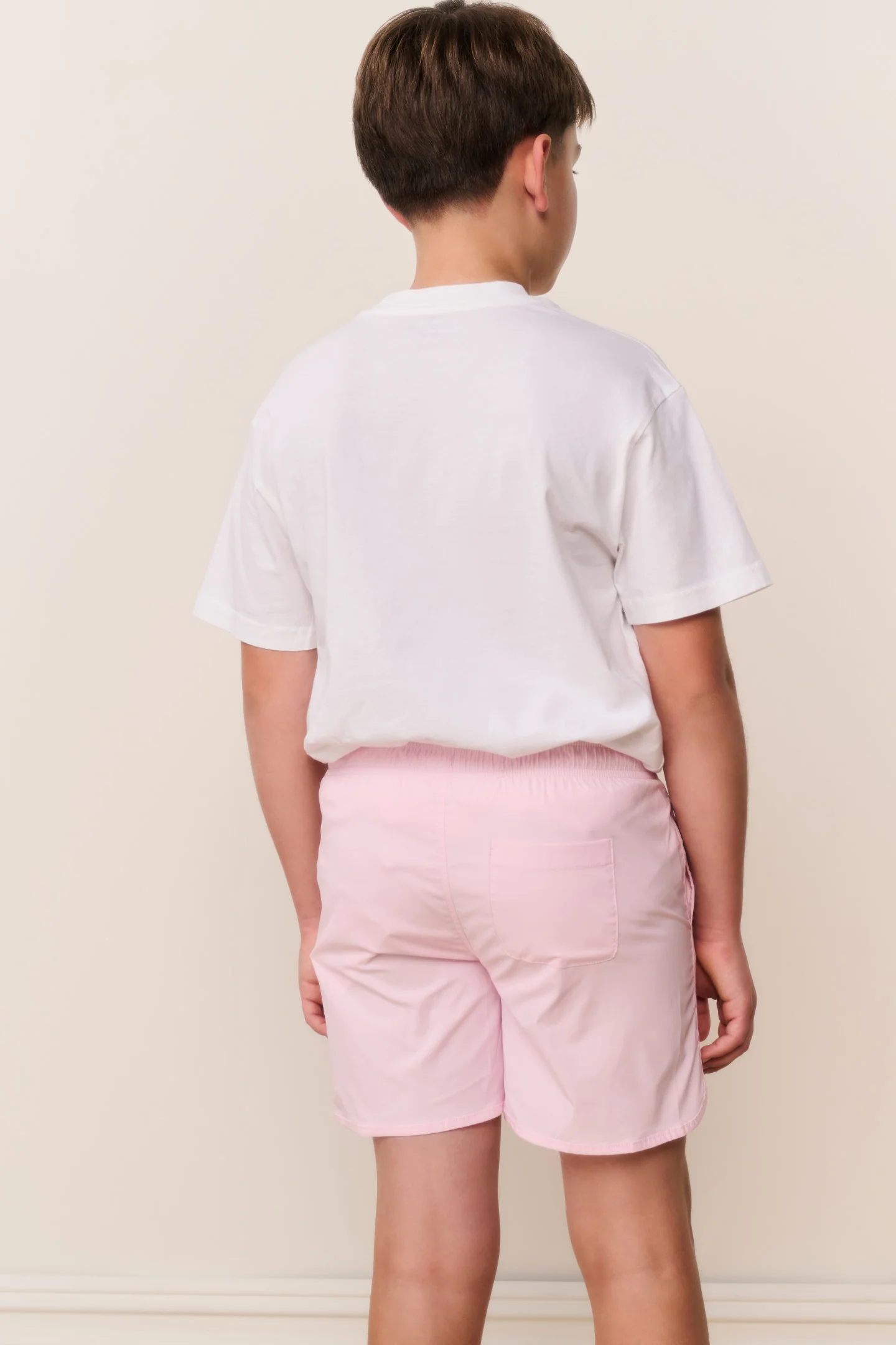 Boys Pink Swim Shorts - Image 5