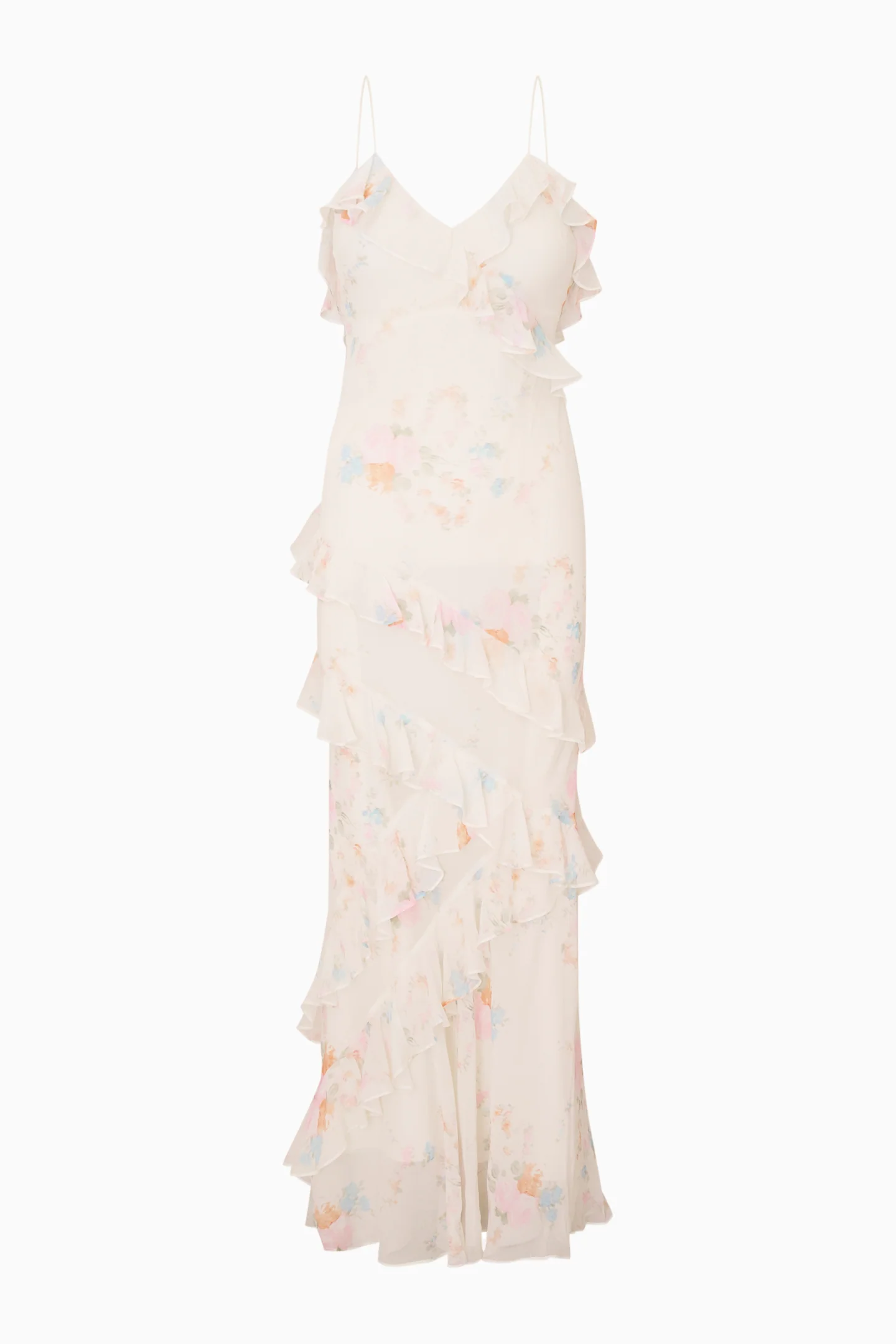 Rialto Floral Bow Print Maxi Dress - Image 7