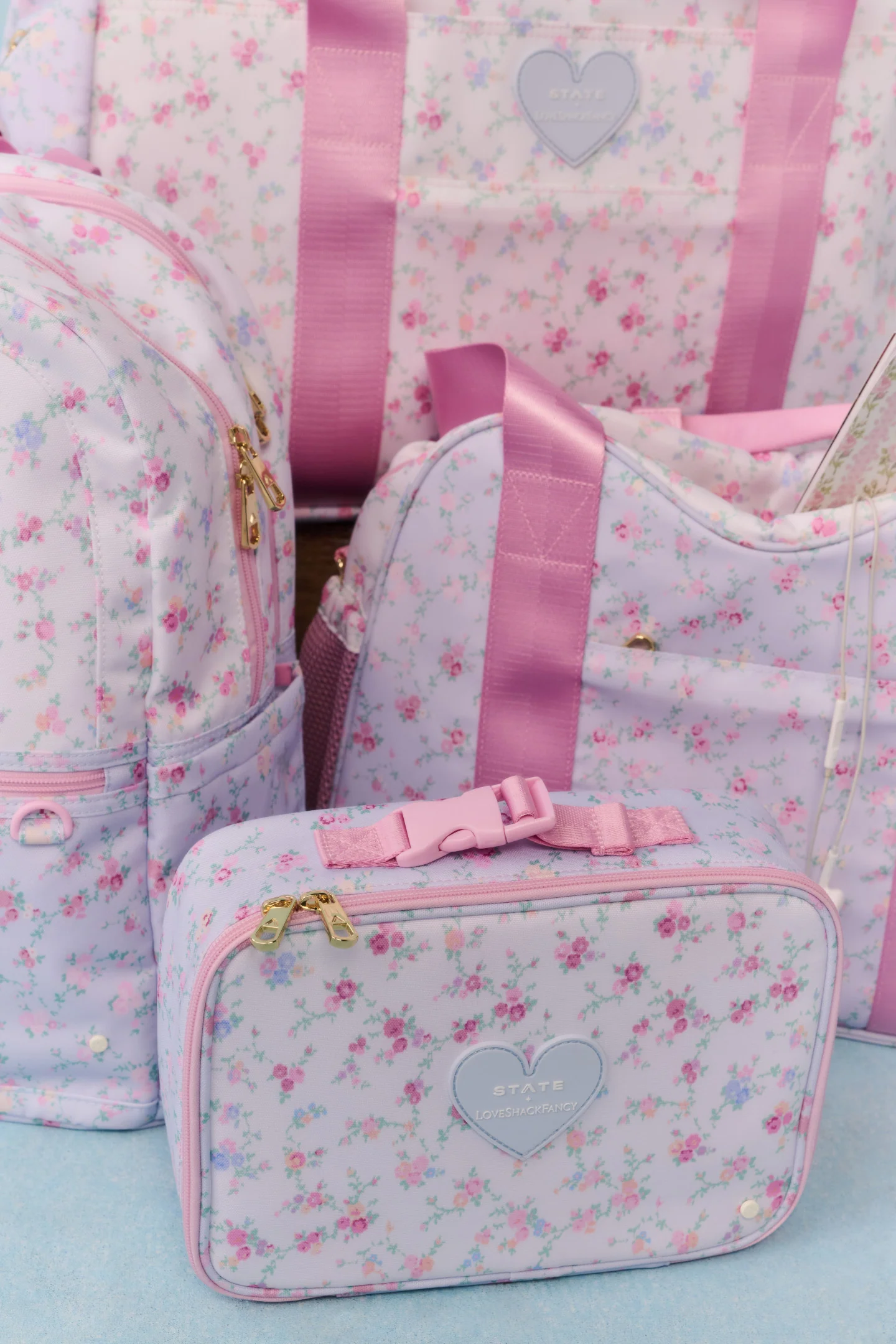 STATE x LoveShackFancy Floral Rodgers Lunchbox - Image 6