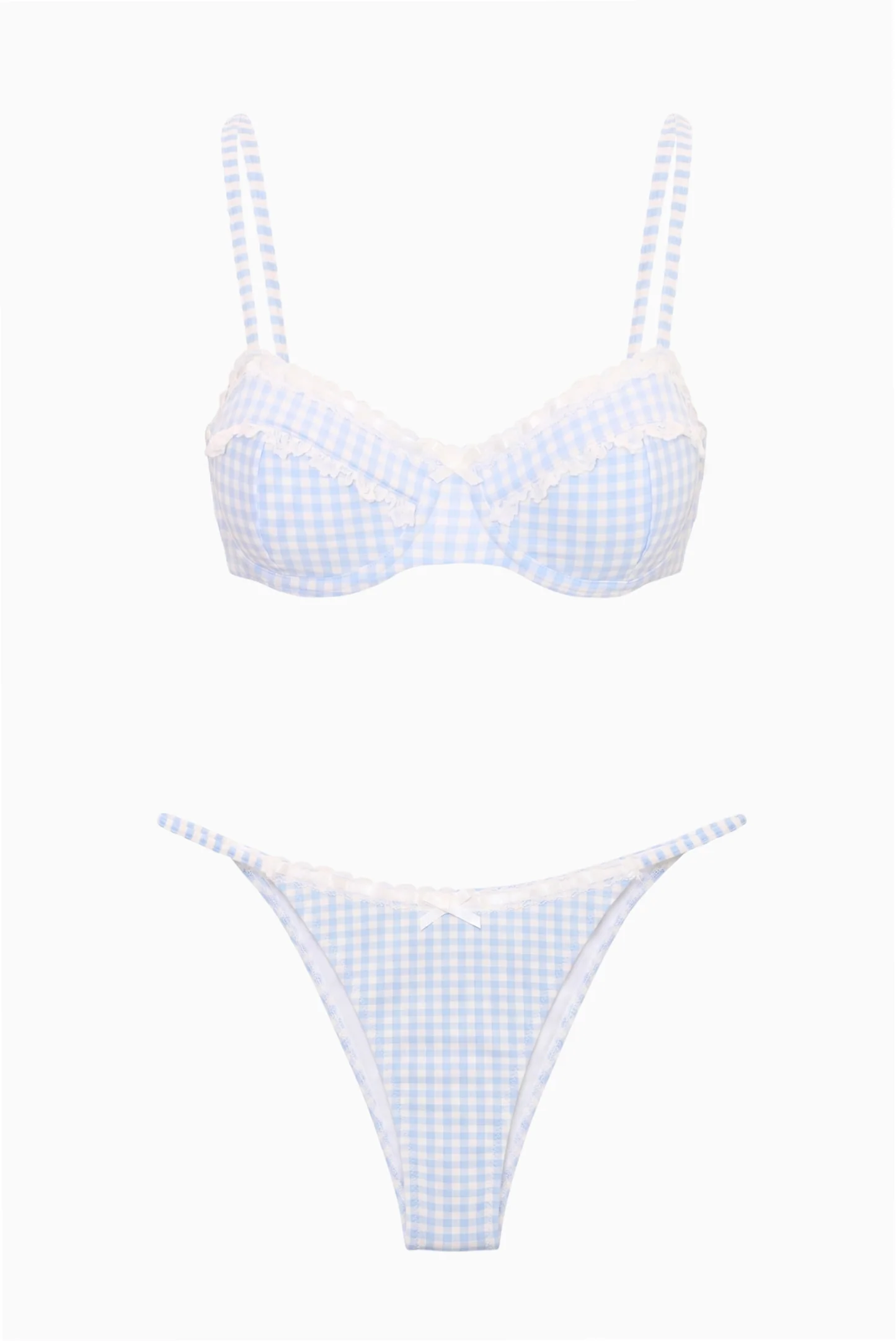 Rosavie Gingham Bikini - Image 5