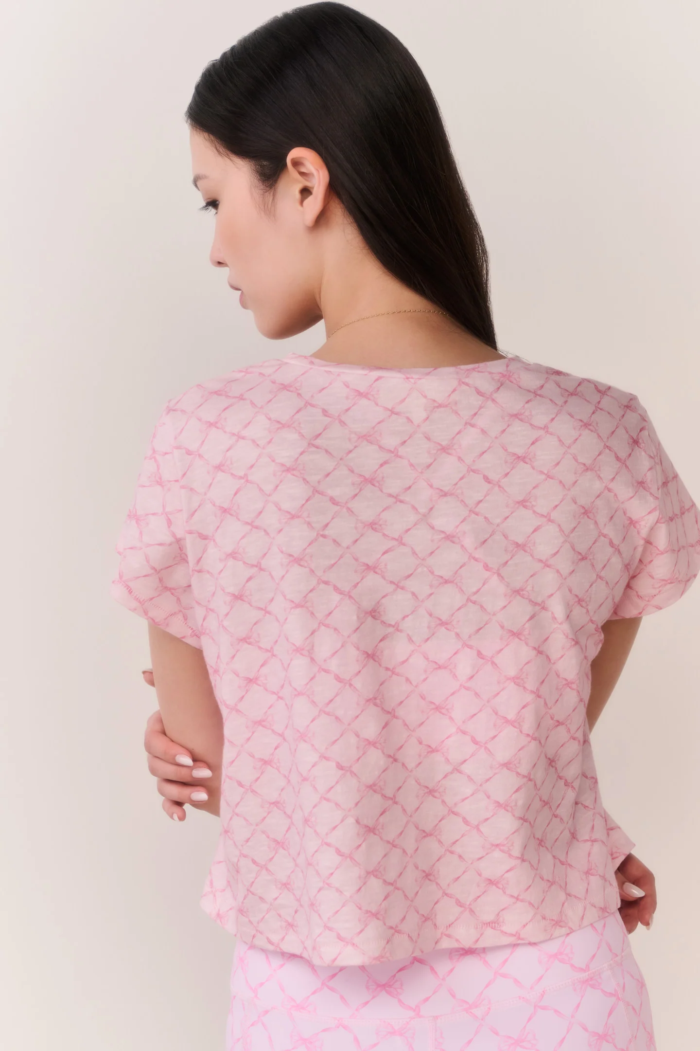 Sweetheart Rubin Cropped Tee - Image 4