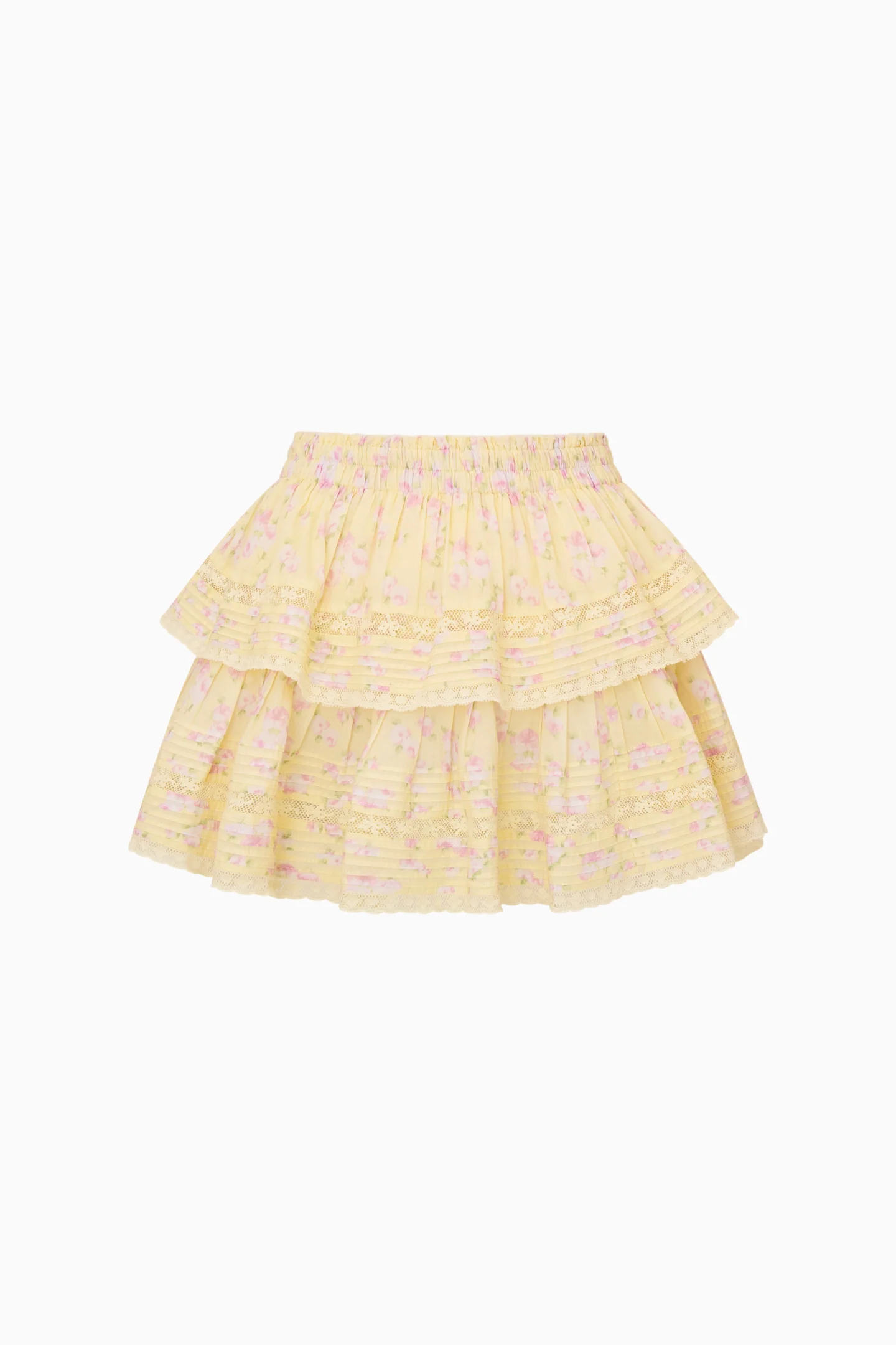 Blooming Floral Ruffle Mini Skirt - Image 5