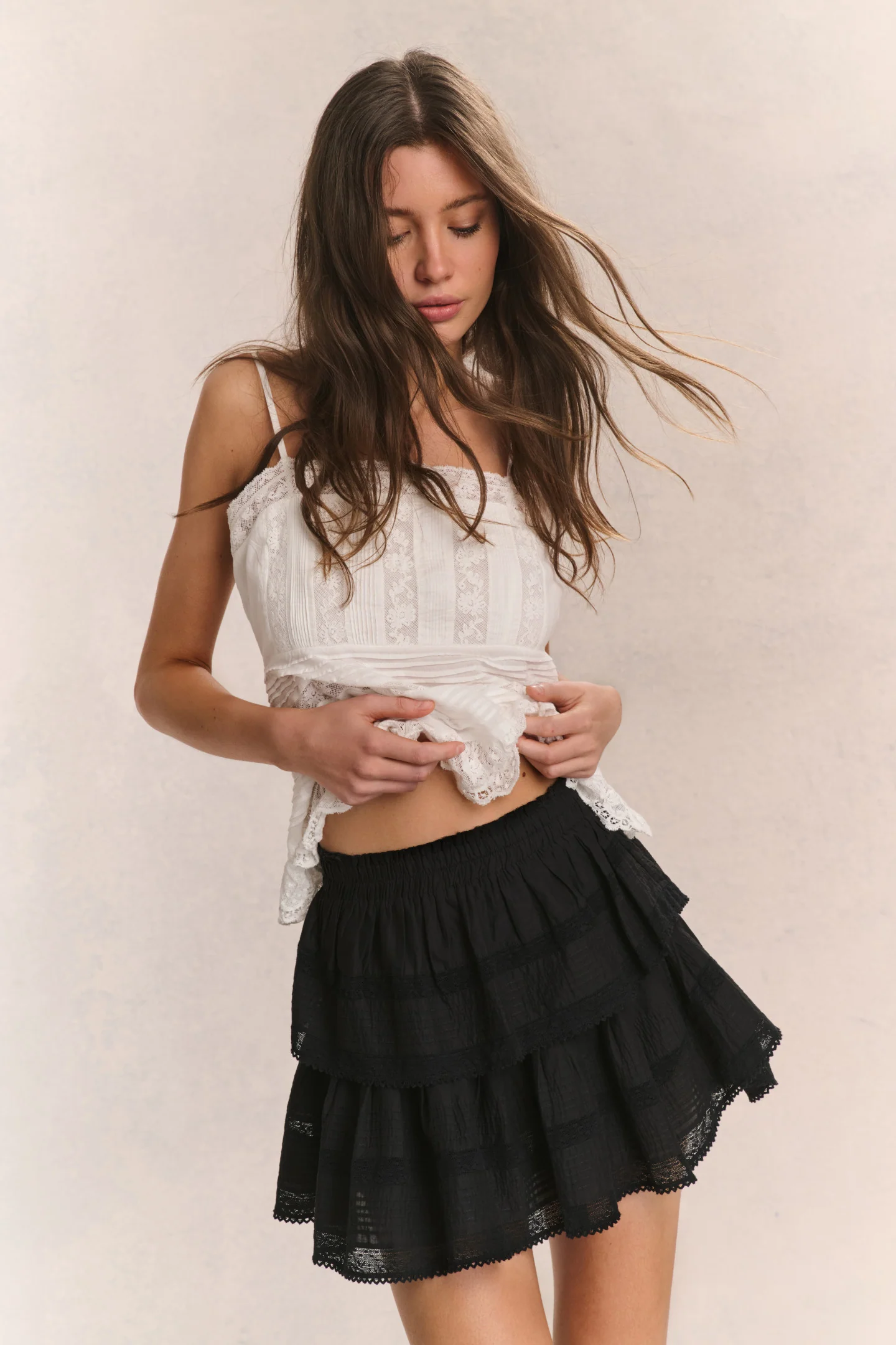 Ruffle Mini Heritage Skirt - Image 14