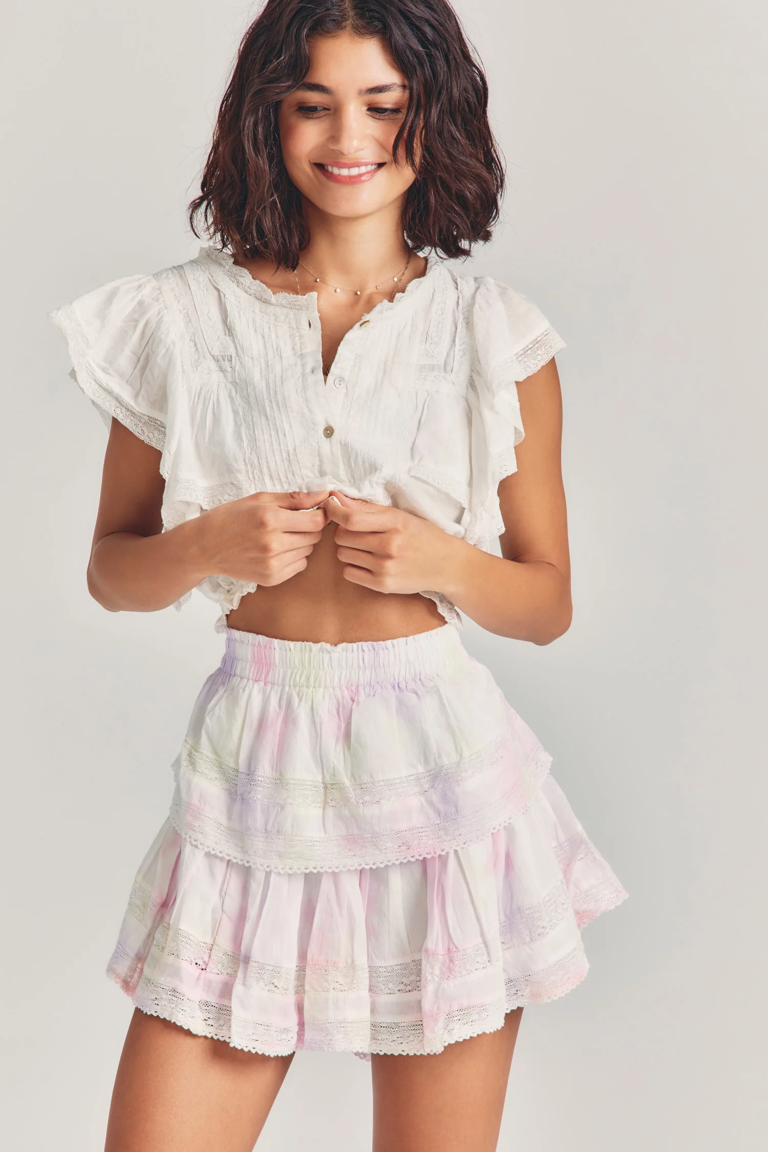 Ruffle Mini Heritage Skirt - Image 18