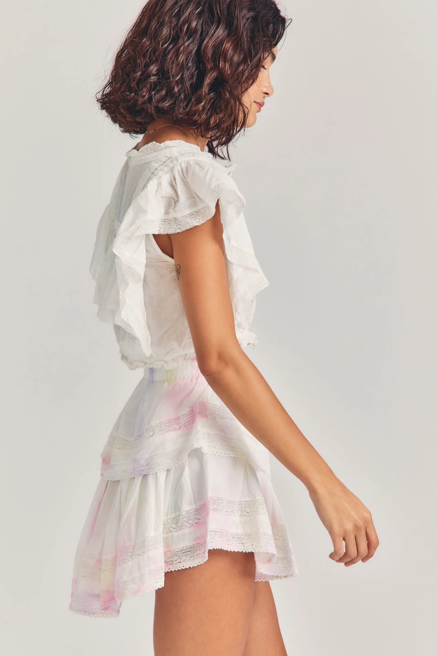 Ruffle Mini Heritage Skirt - Image 20
