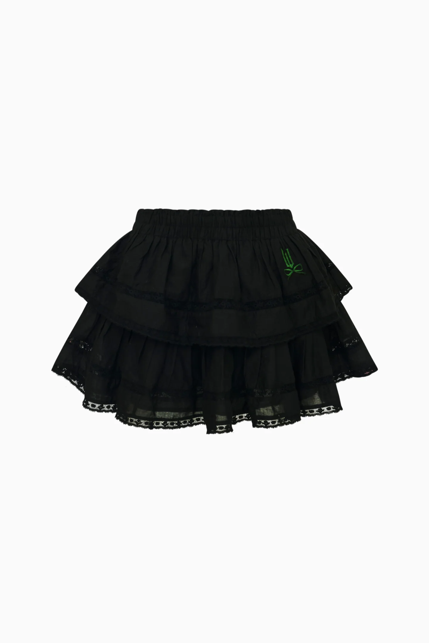 Wicked x LoveShackFancy Ruffle Mini Skirt - Image 6