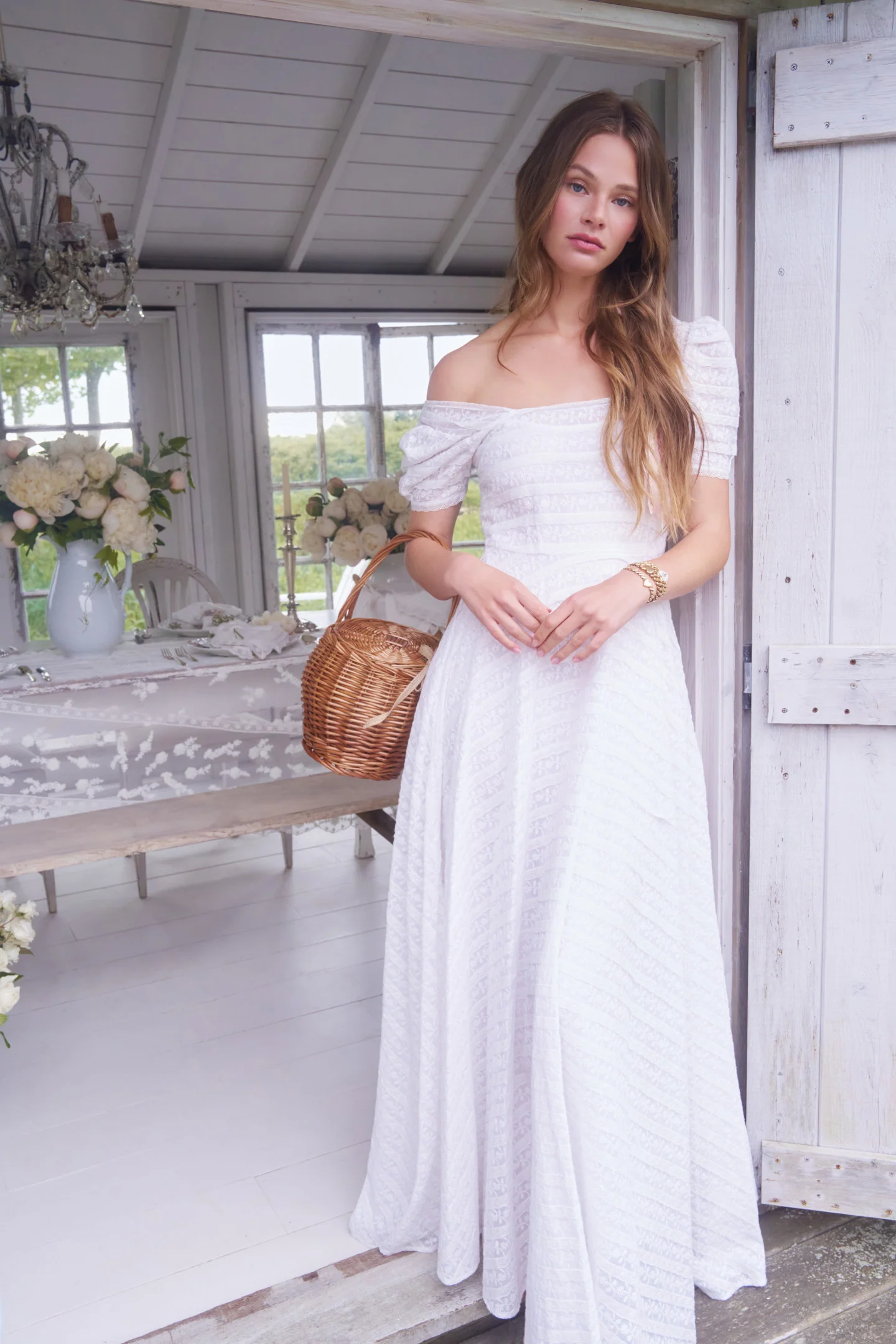 Ryan Catalina Lace Maxi Dress - Image 3