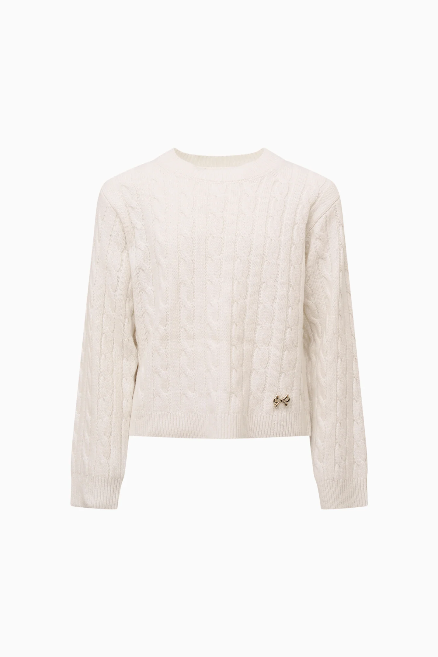 Tween Sallie Cable Knit Pullover - Image 6