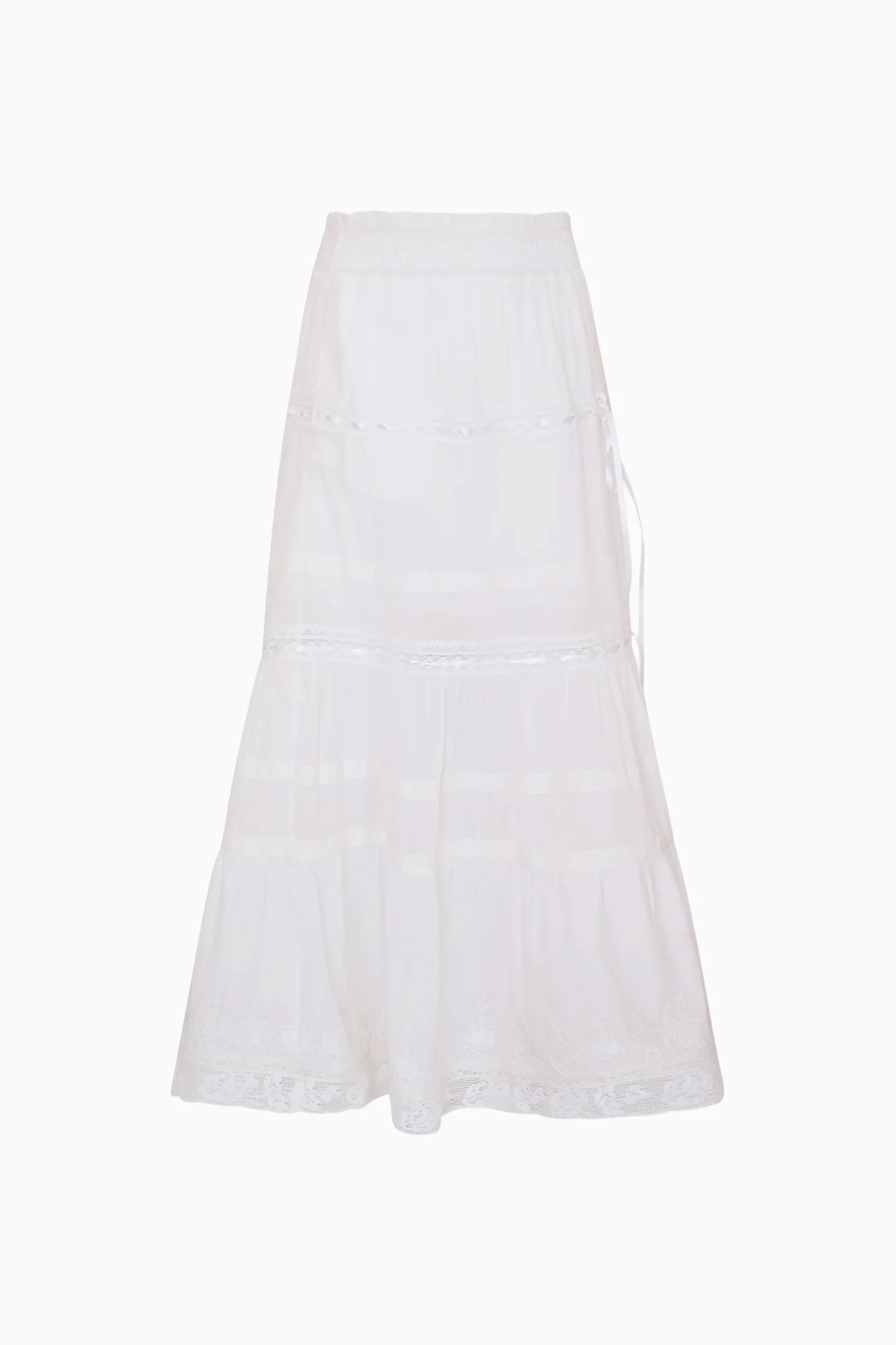 Tween Cotton Tiered Sampaio Maxi Skirt - Image 5