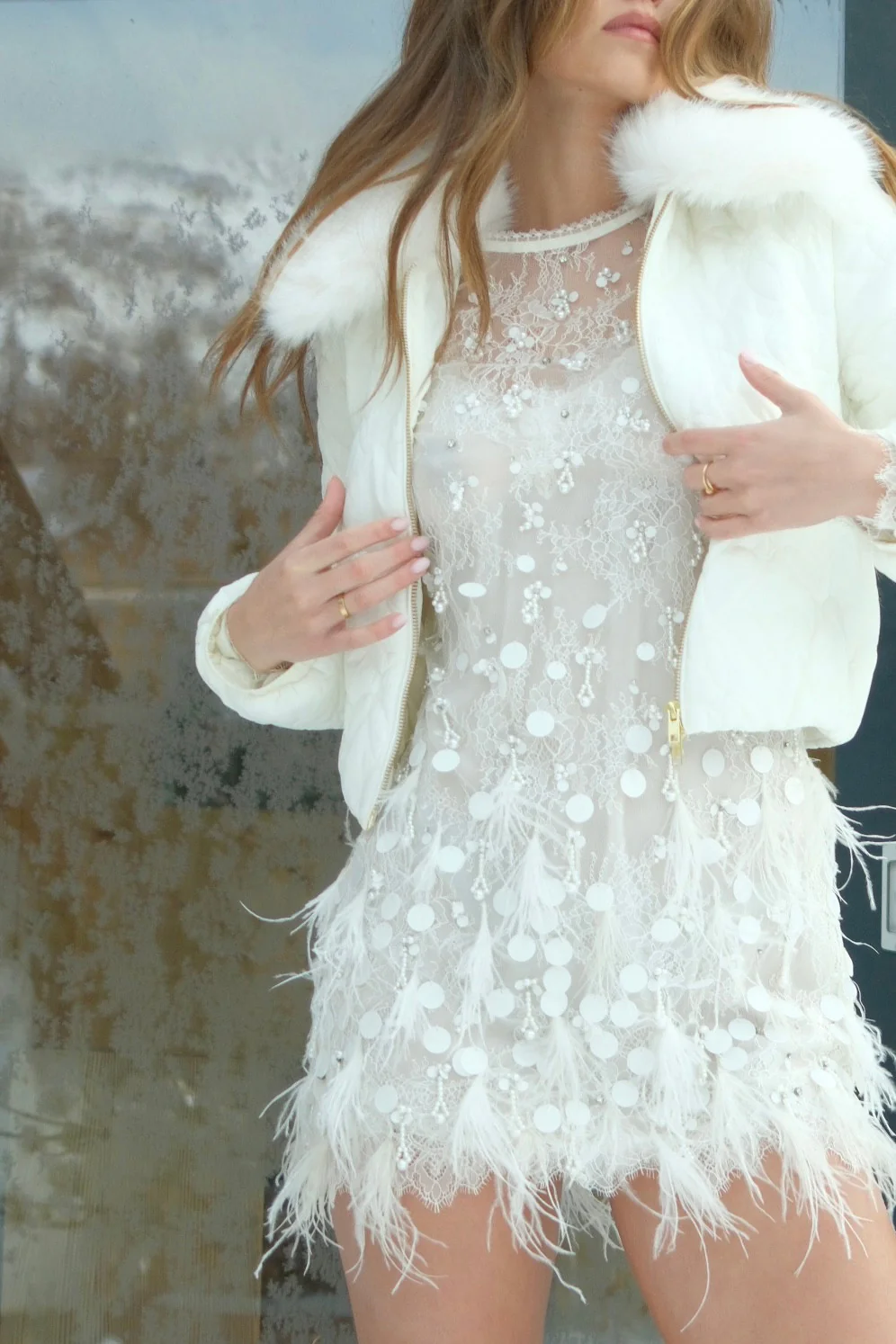 Sandria Heart-Quilted Puffer Jacket - Image 4