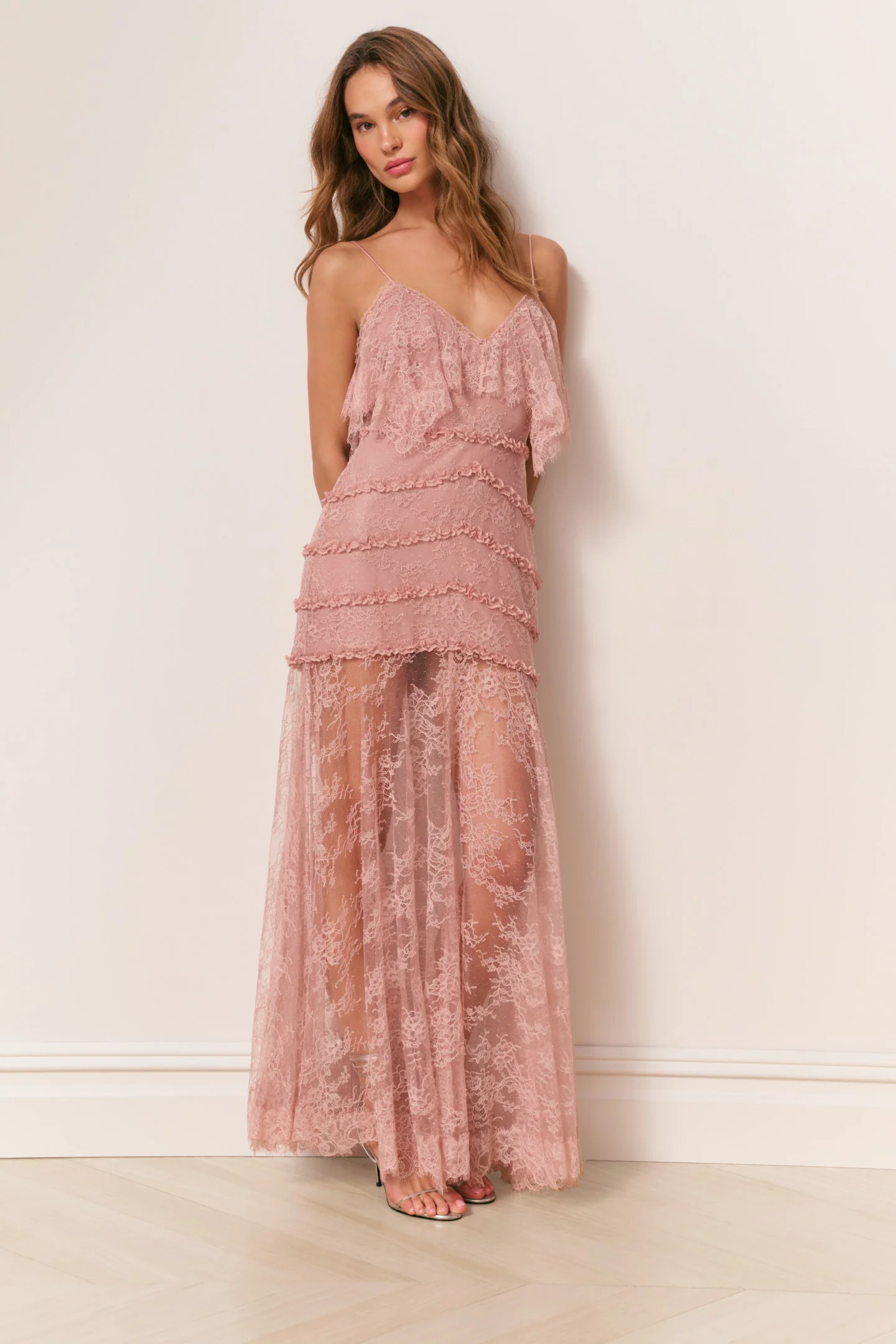Sandy Lace Maxi Dress - Image 7
