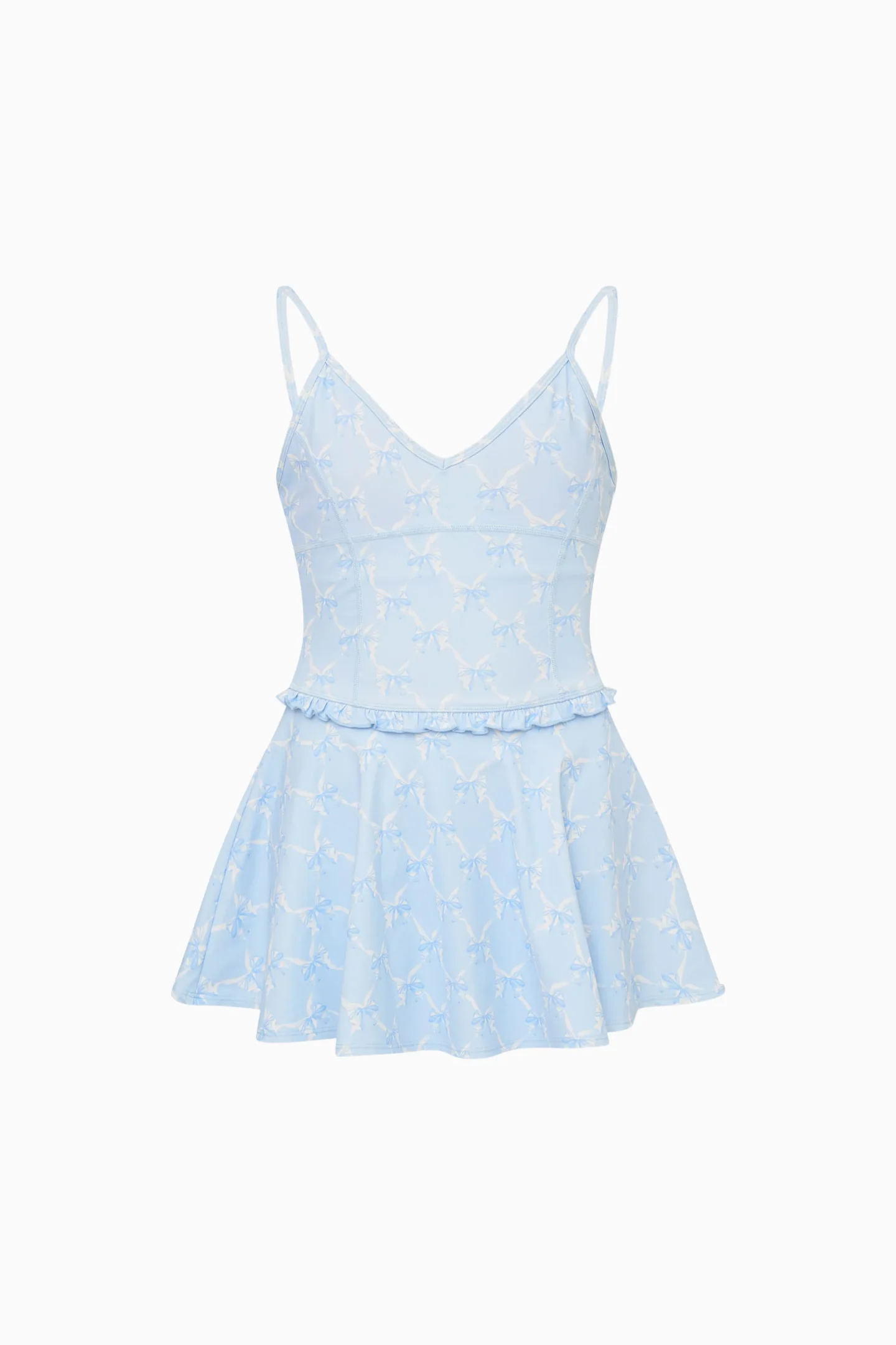 Tween Sariah Bow Print Active Dress - Image 3