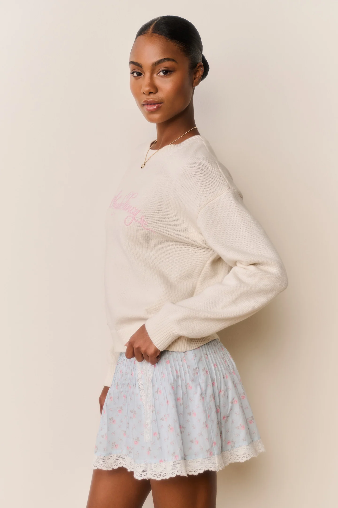 Selman Embroidered Cotton Pullover - Image 4