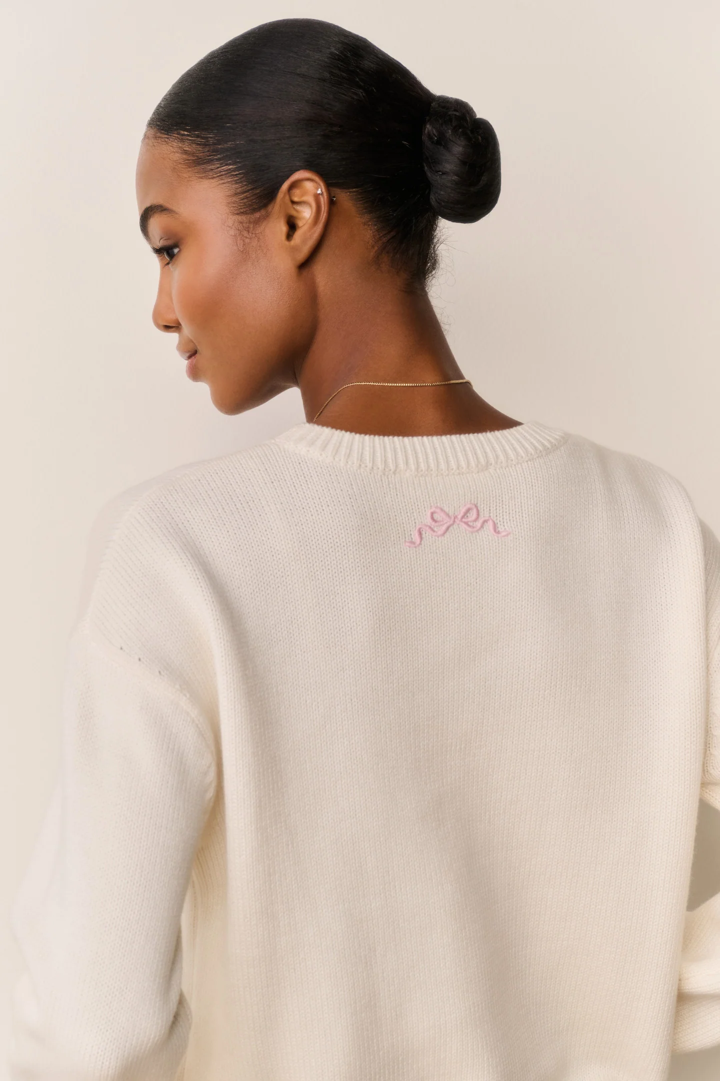 Selman Embroidered Cotton Pullover - Image 5