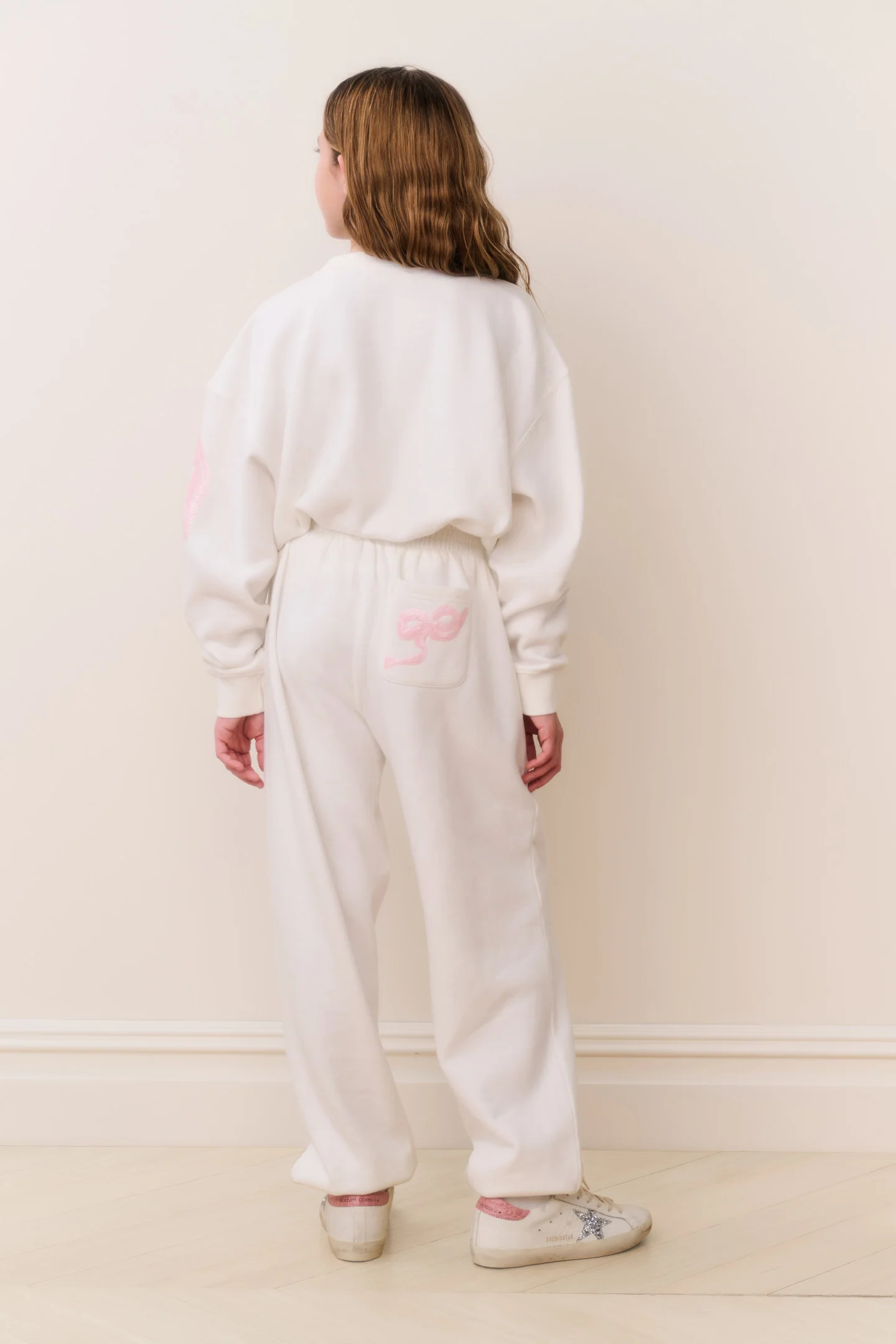 Tween Serafina Sequin Bow Sweatshirt - Image 3