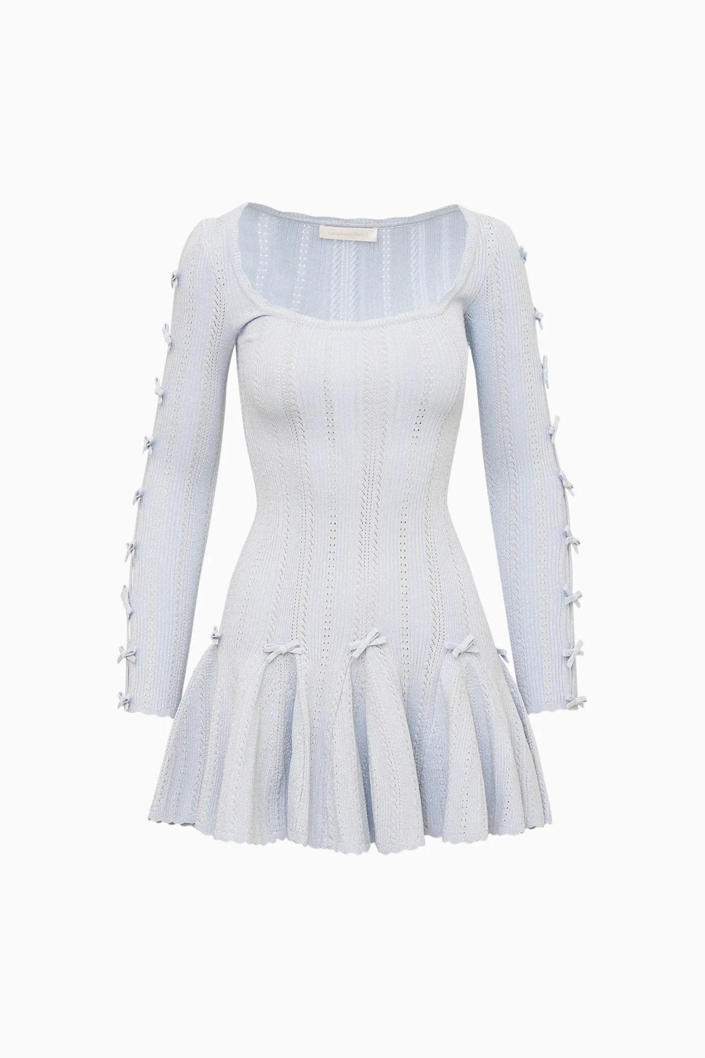 Seychelle Ribbed Pointelle Mini Dress - Image 6