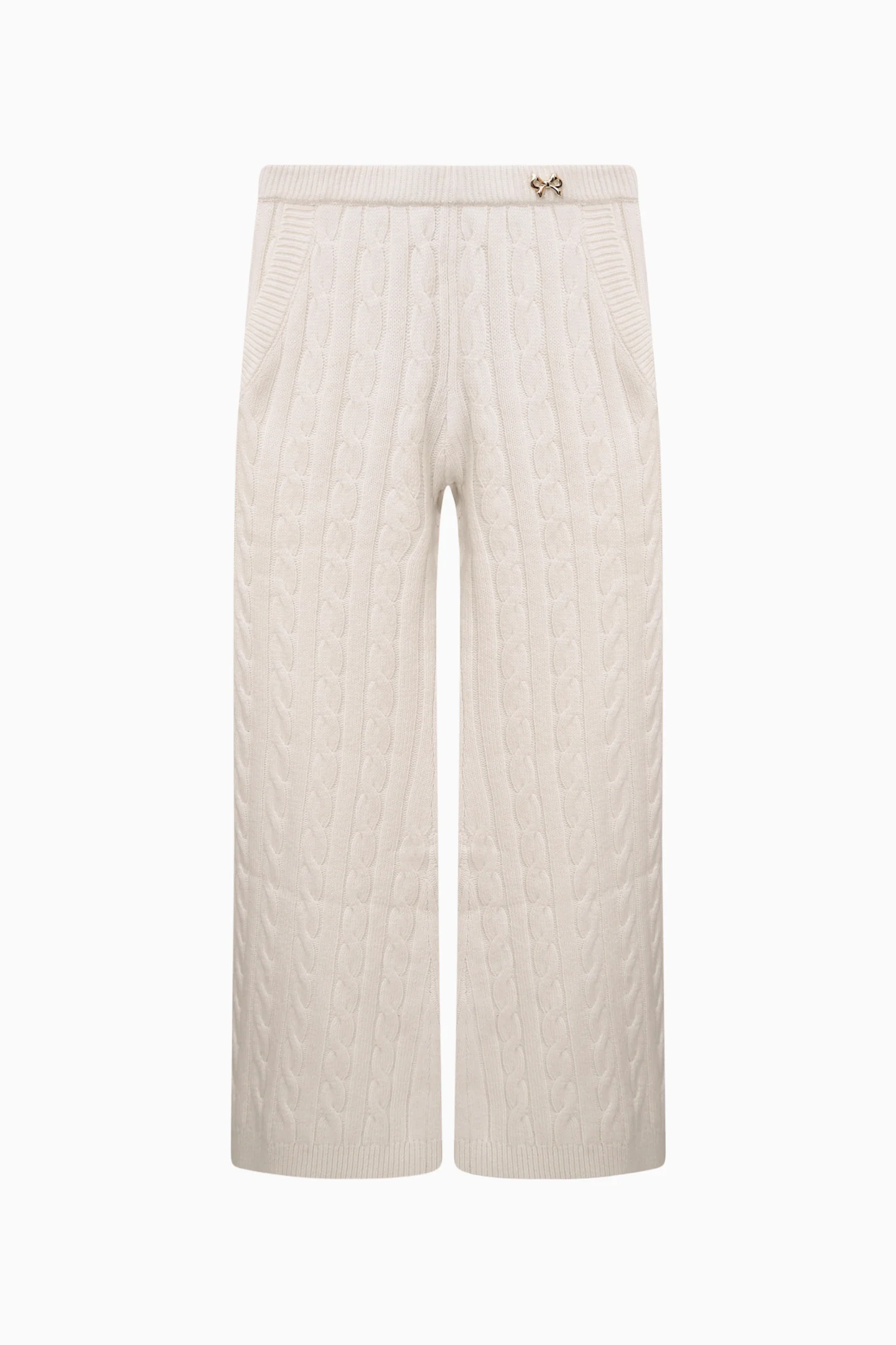 Little Girls Shalley Cable Knit Pants - Image 4