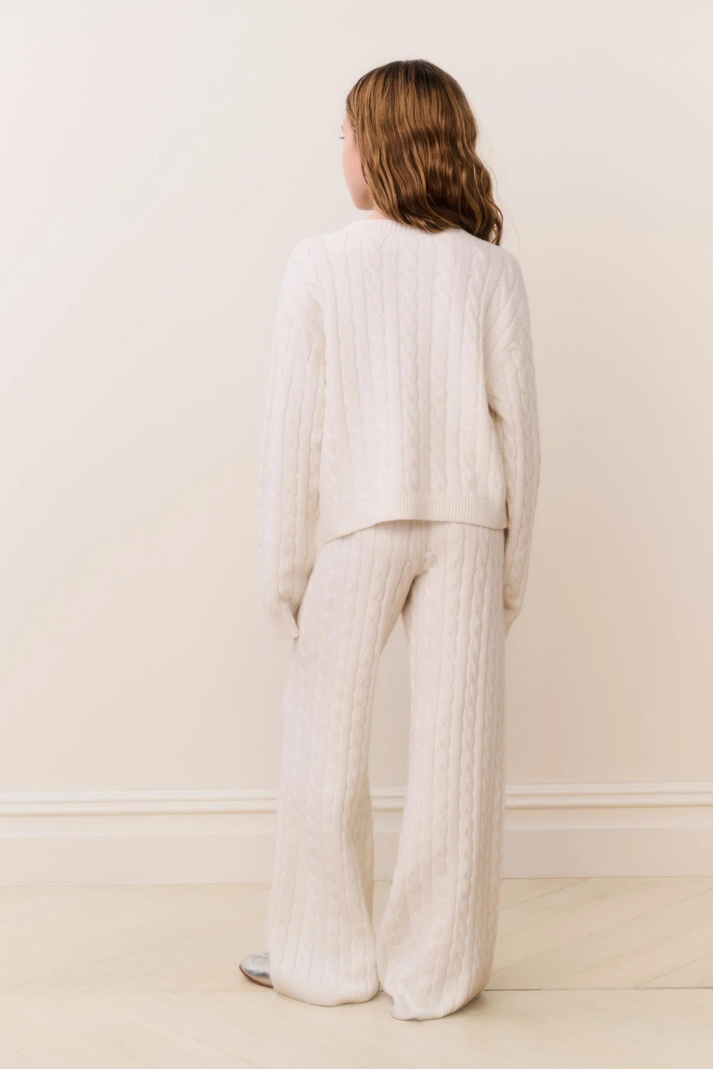 Tween Sallie Cable Knit Pullover - Image 5