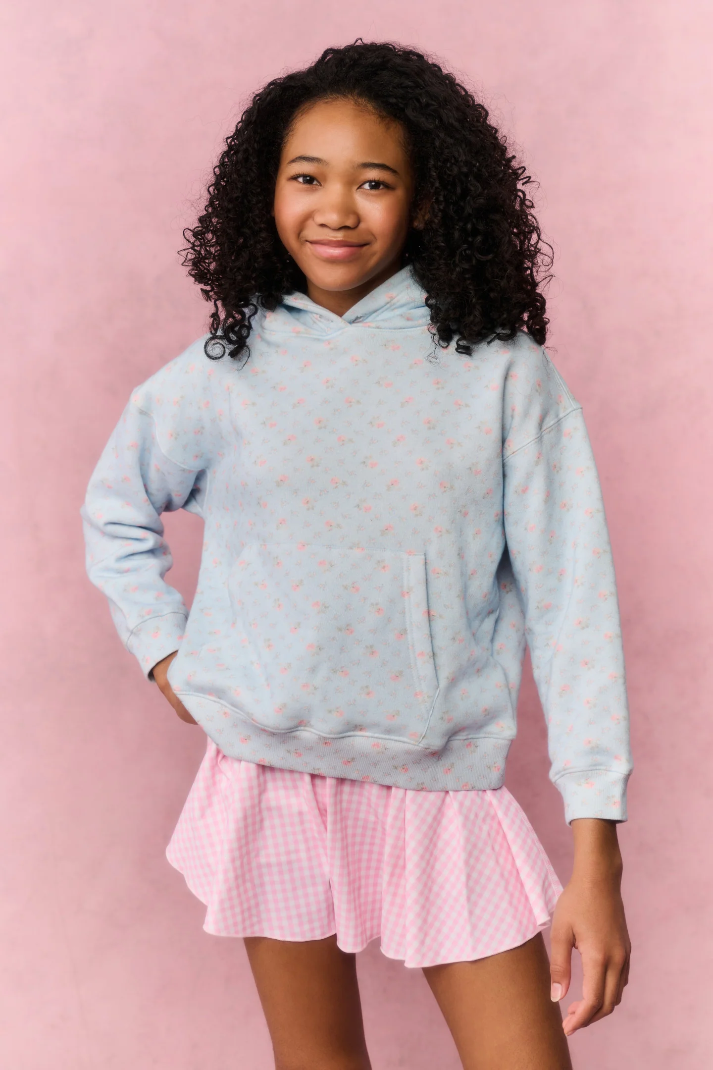 Tween Gingham Shanonly Active Skort - Image 2