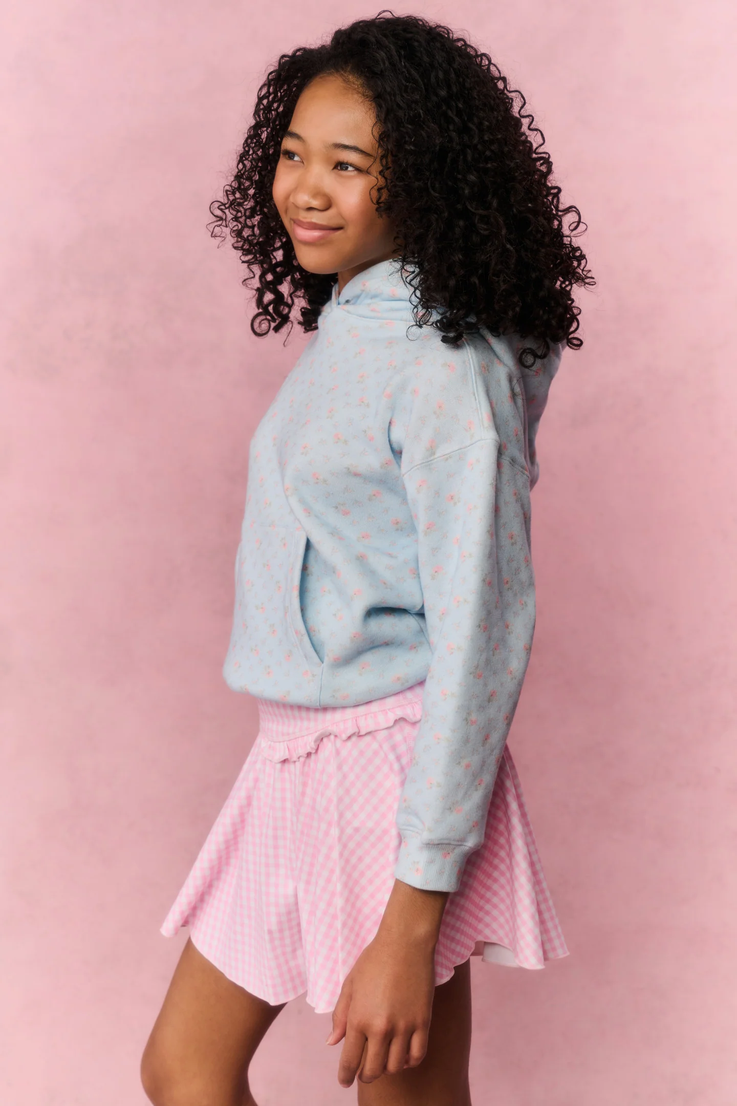 Tween Gingham Shanonly Active Skort - Image 3