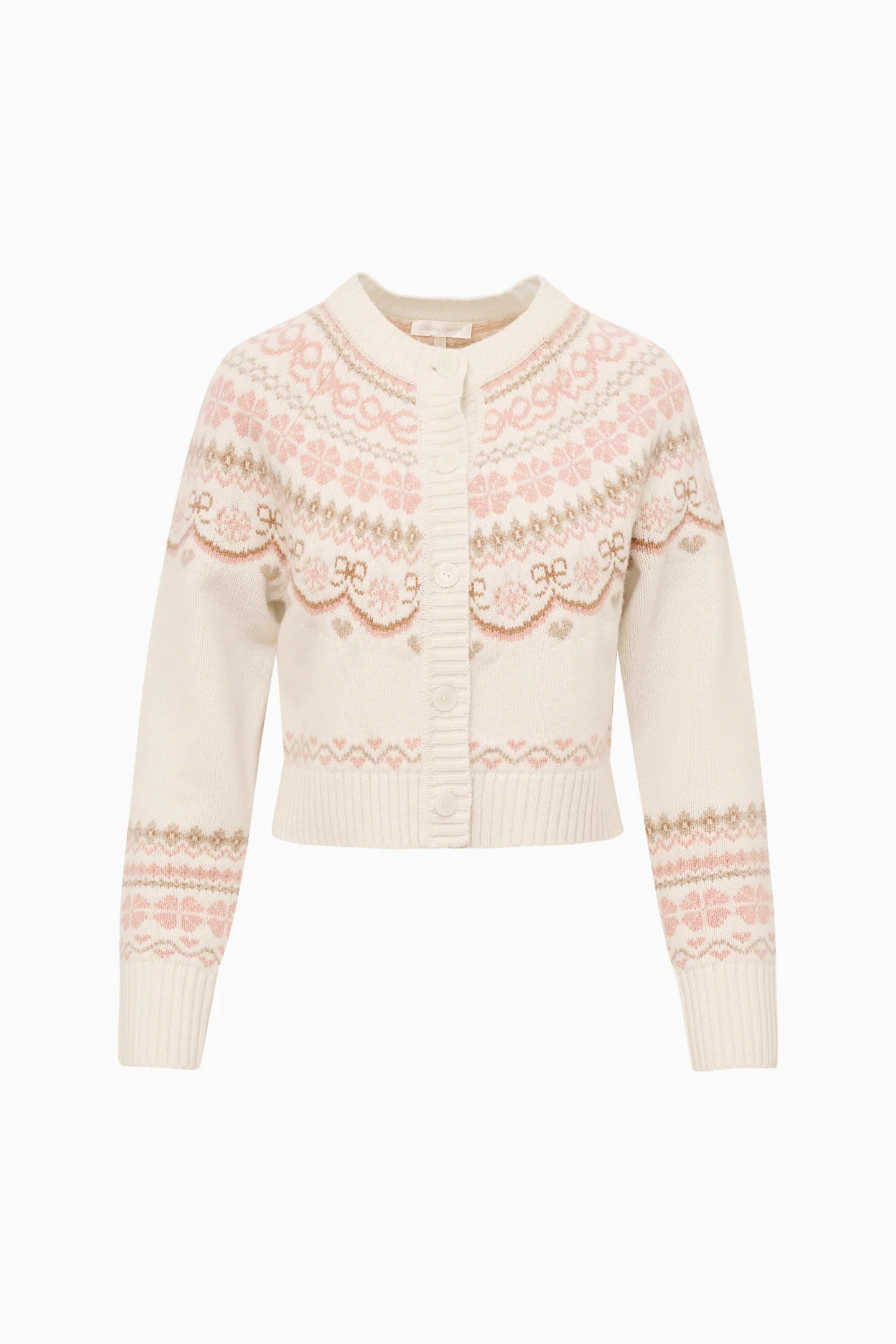 Shantae Wool Fair Isle Cardigan - Image 5