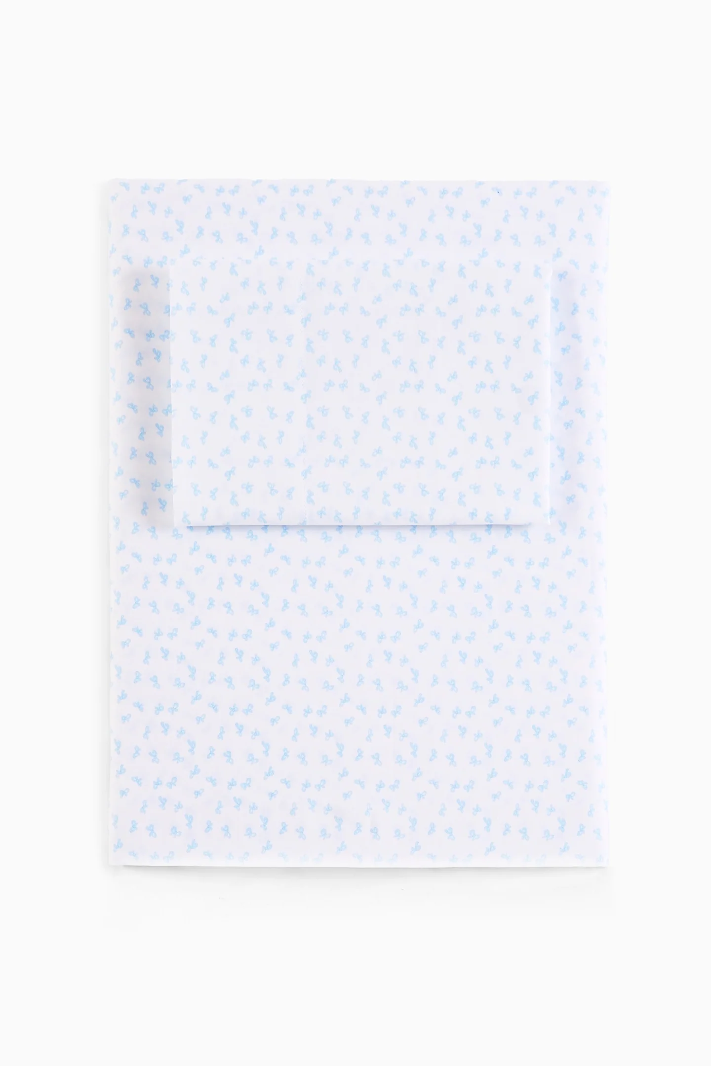 Printed Cotton Sheet Set - SKY - Image 2