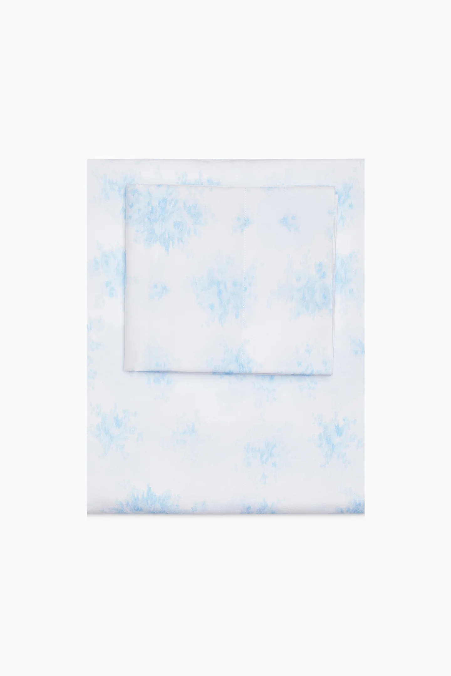 Floral Cotton Sateen Sheet Set - Image 5