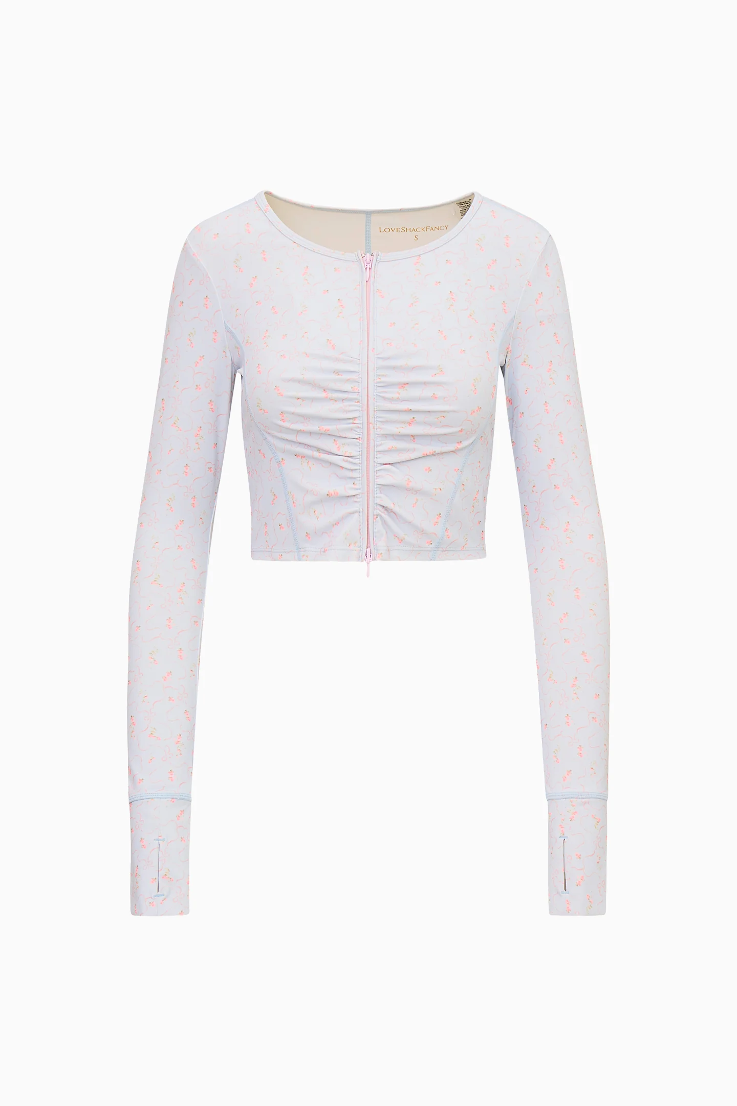 Sindri Blue Floral Active Jacket - Image 6
