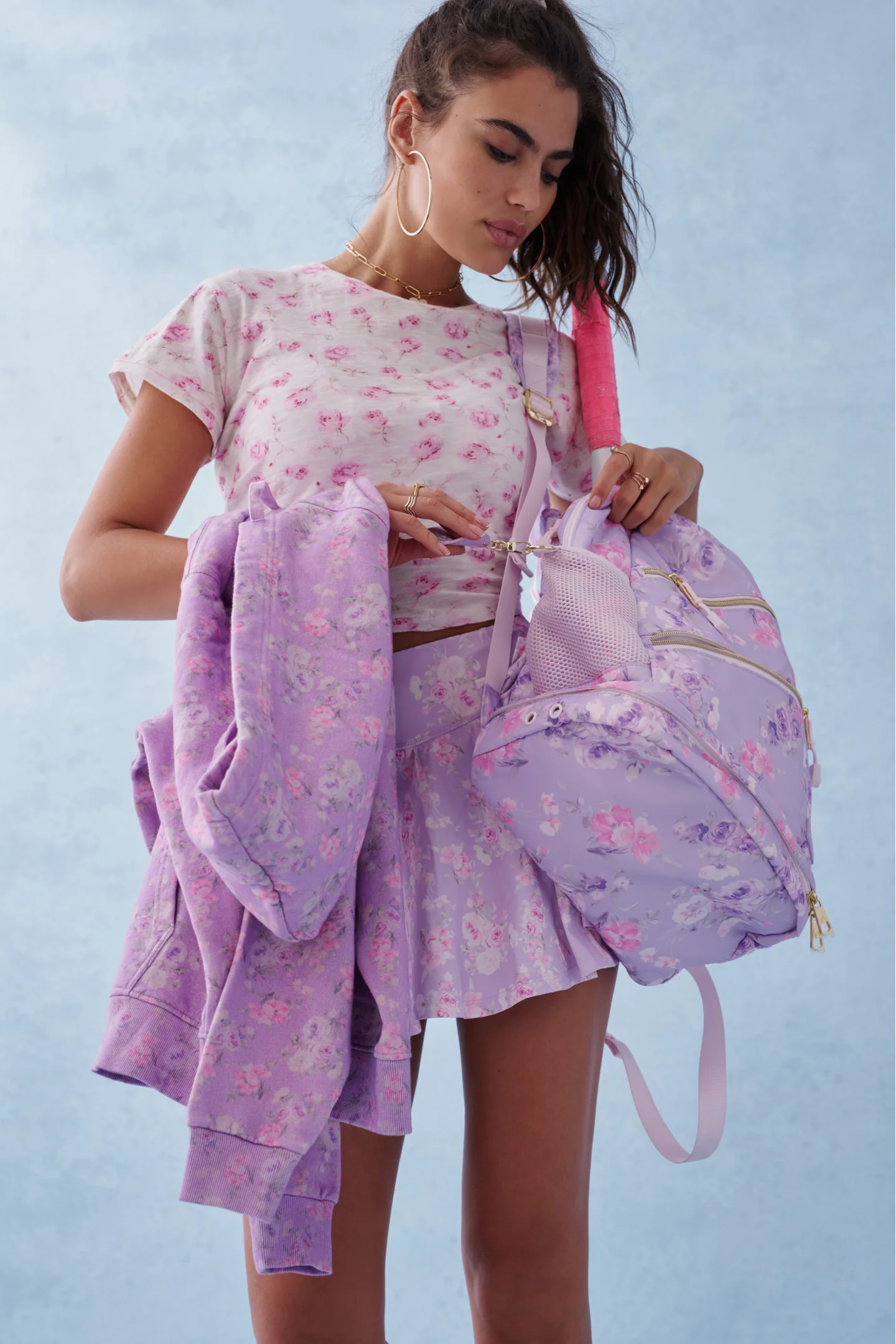 STATE x LoveShackFancy Lenox Tennis Backpack - Image 4