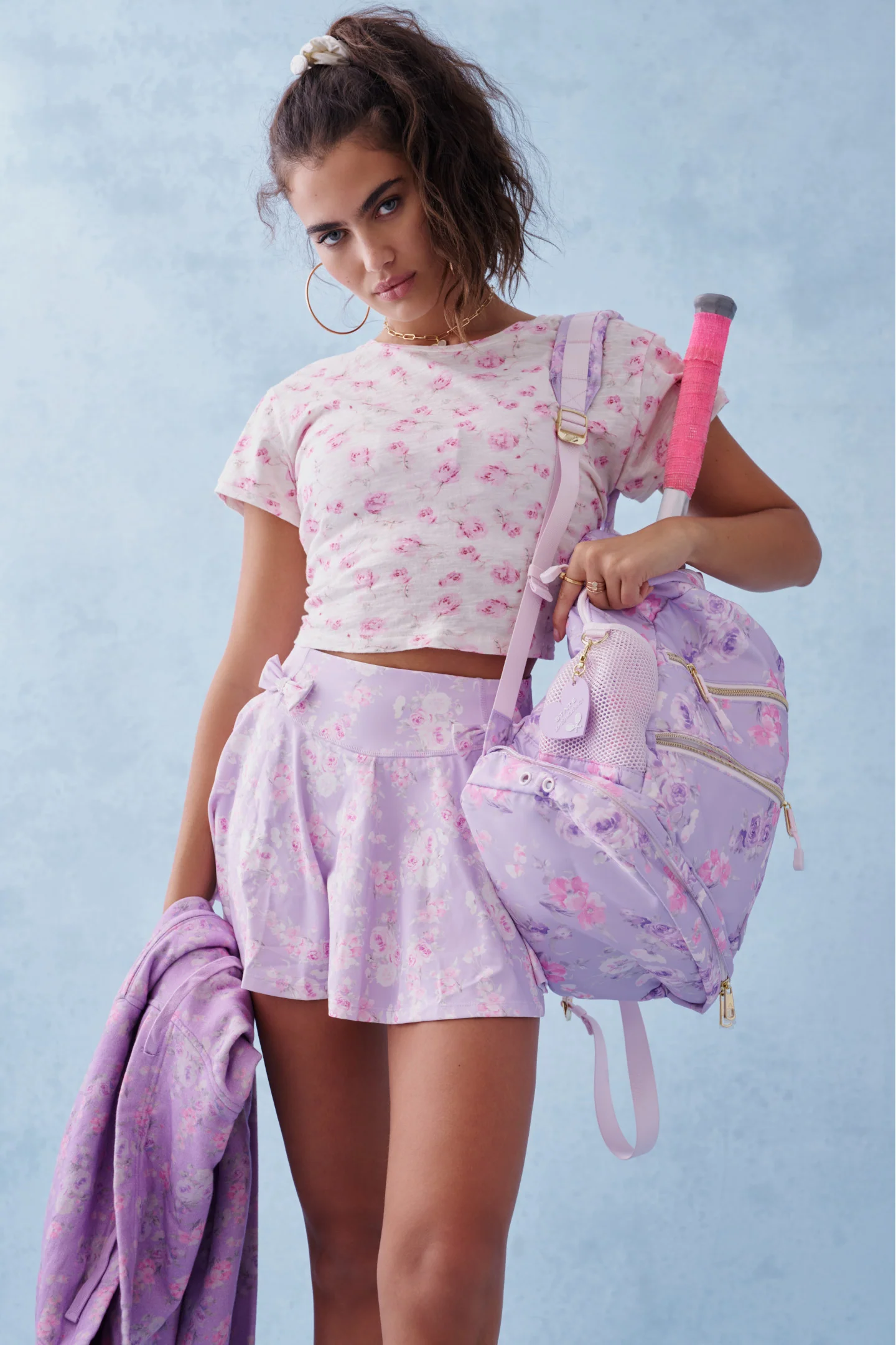 STATE x LoveShackFancy Lenox Tennis Backpack - Image 5