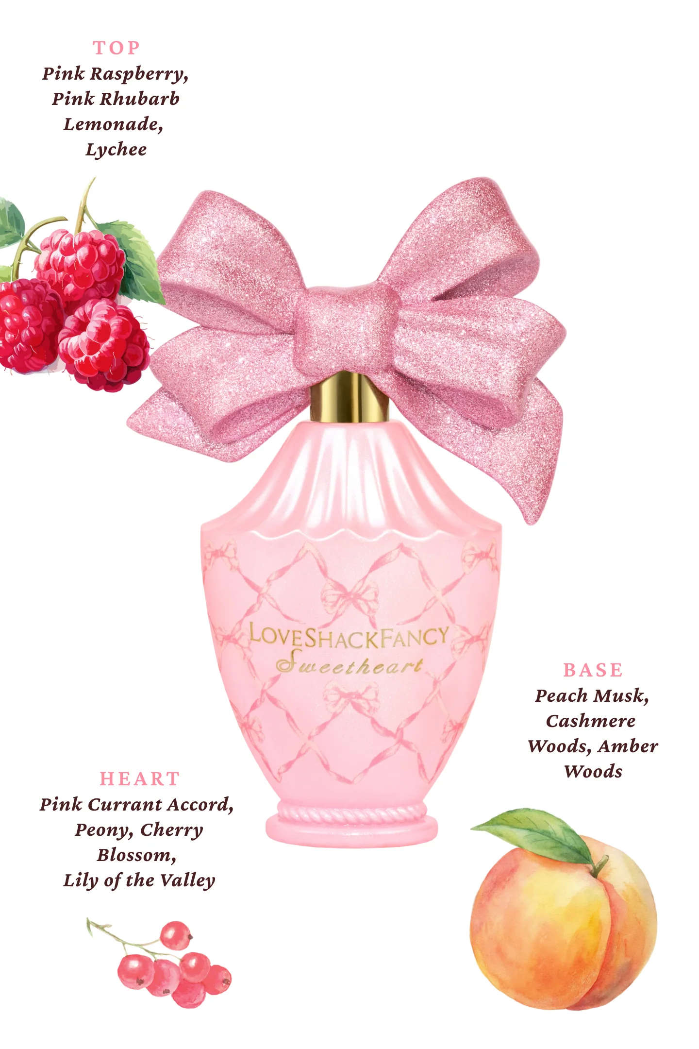 Sweetheart Eau de Parfum with Pink Raspberry and Peach Musk - Image 3