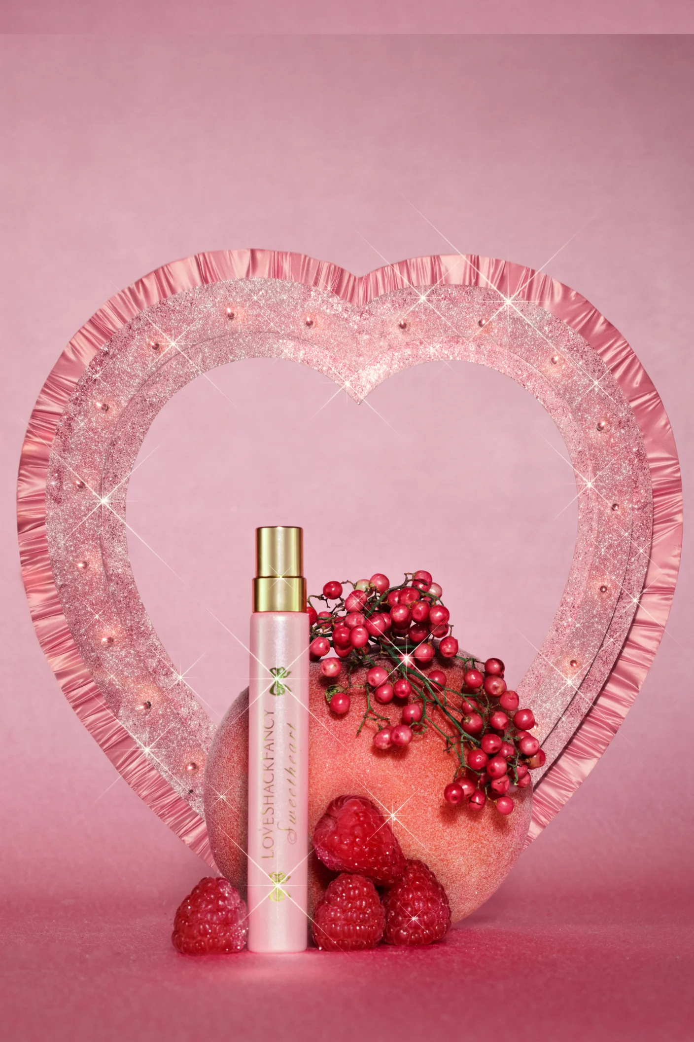 Sweetheart Eau de Parfum Travel Spray with Pink Raspberry and Peach Musk - Image 2