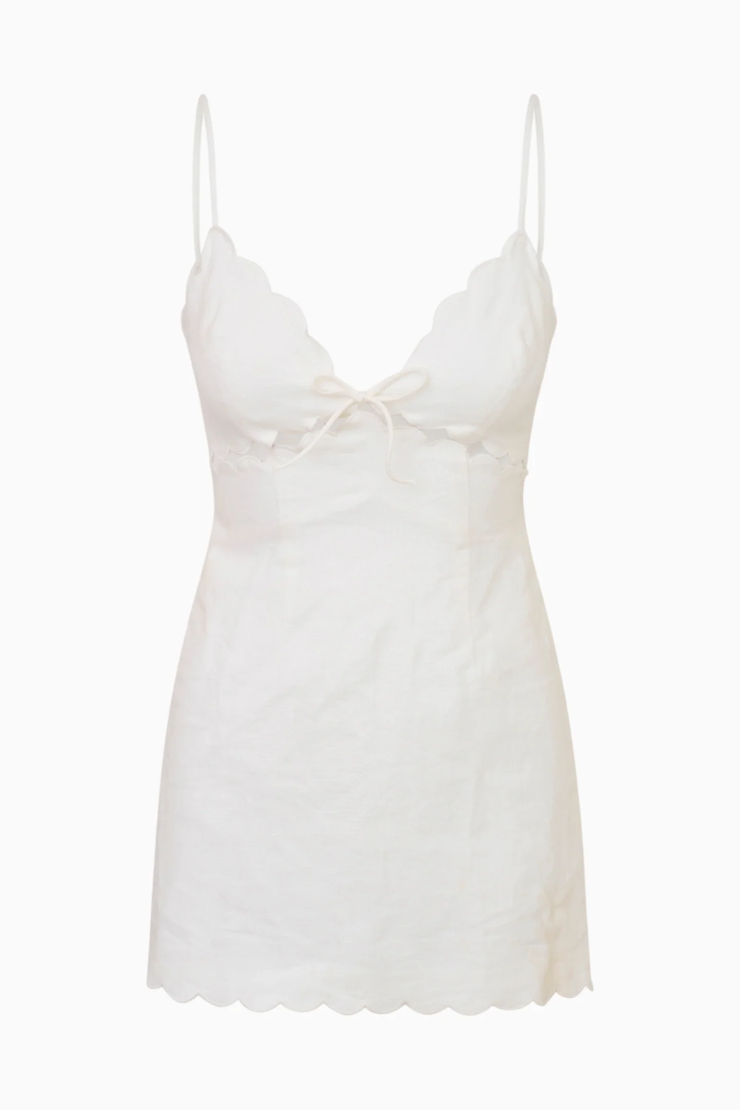 Sydow Linen Cut-Out Mini Dress - Image 11