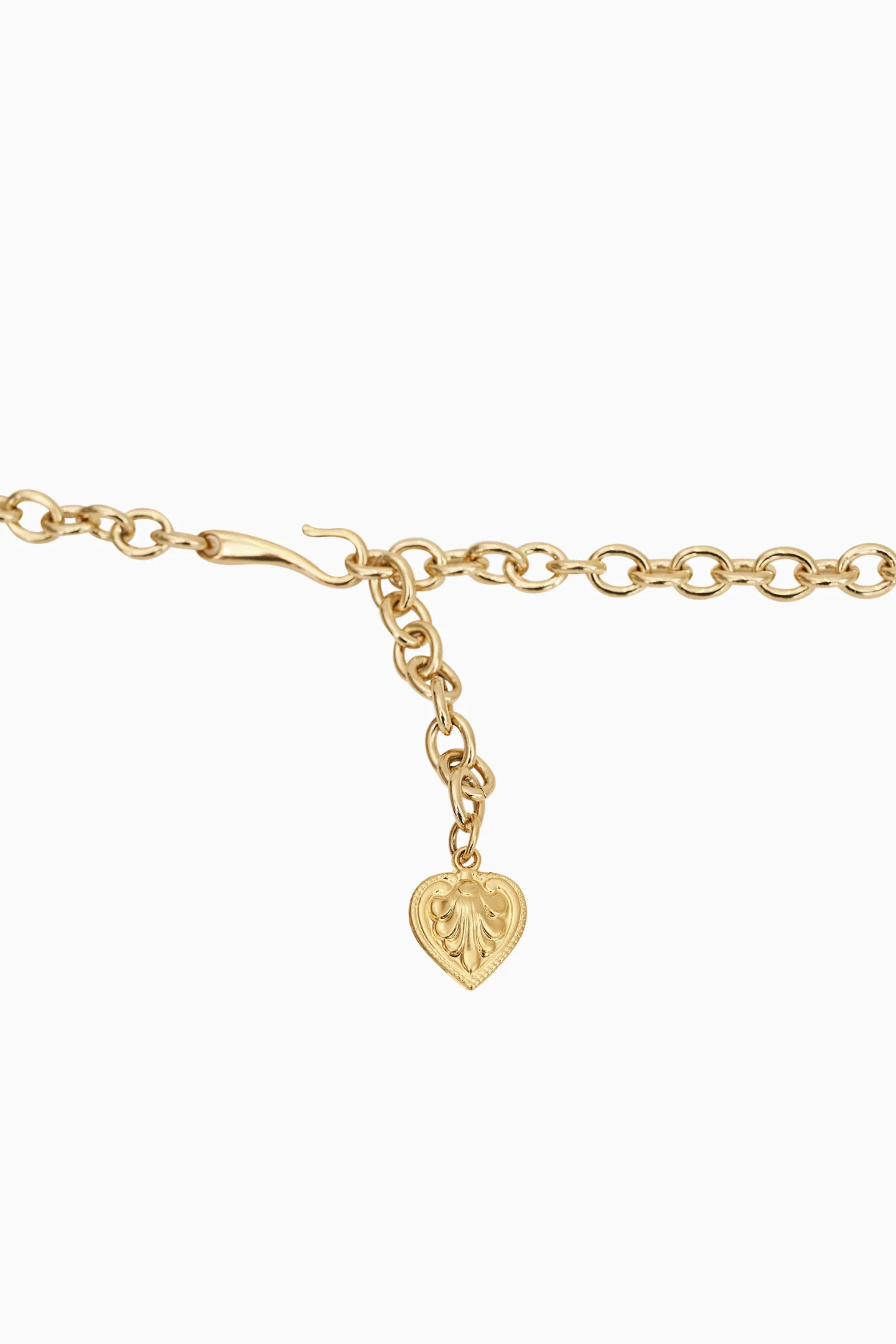 Streets Ahead Gold Chain Heart Belt - Image 2