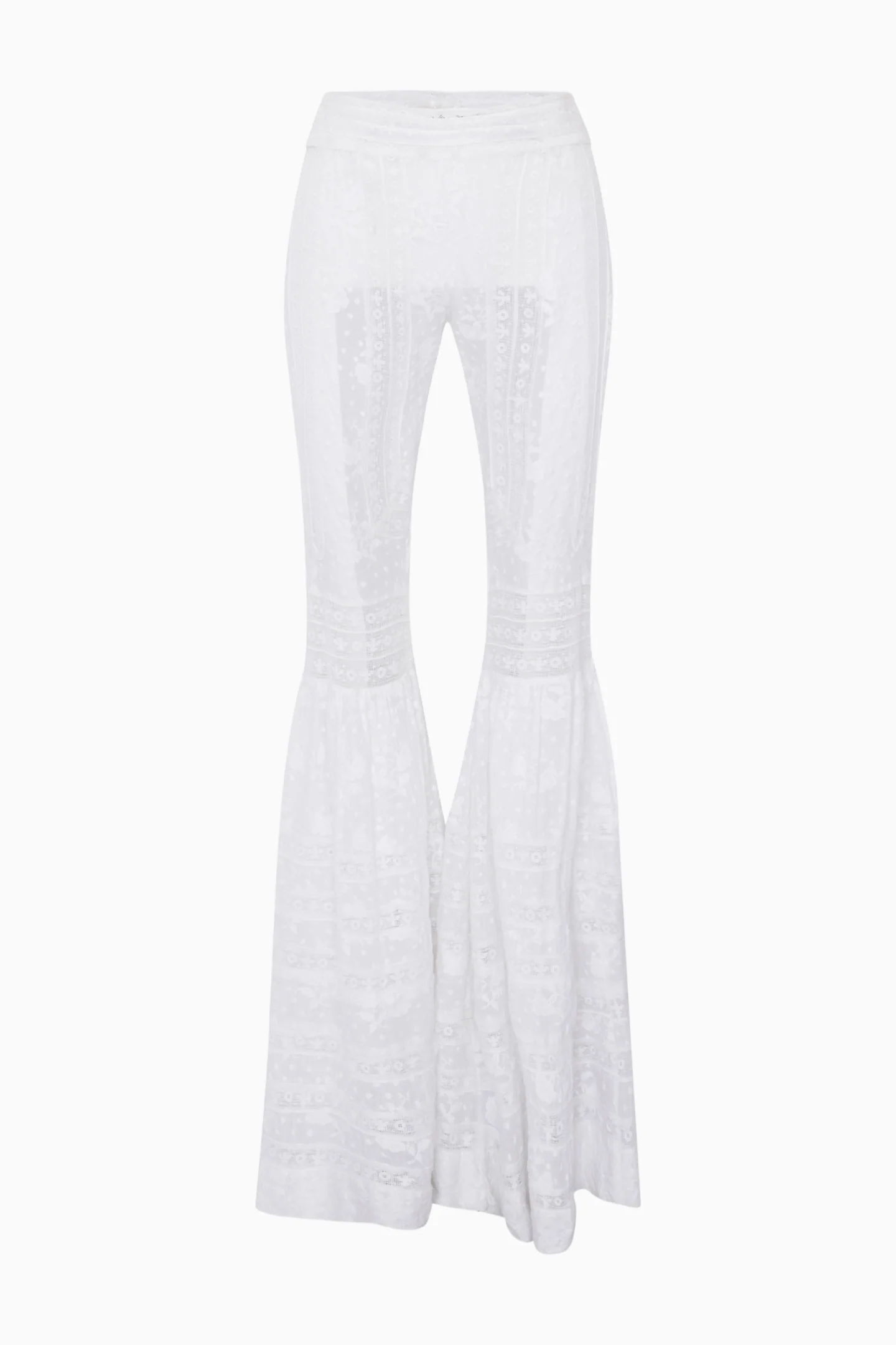 Tevla Cotton Victorian Bell Bottom Pant - Image 7