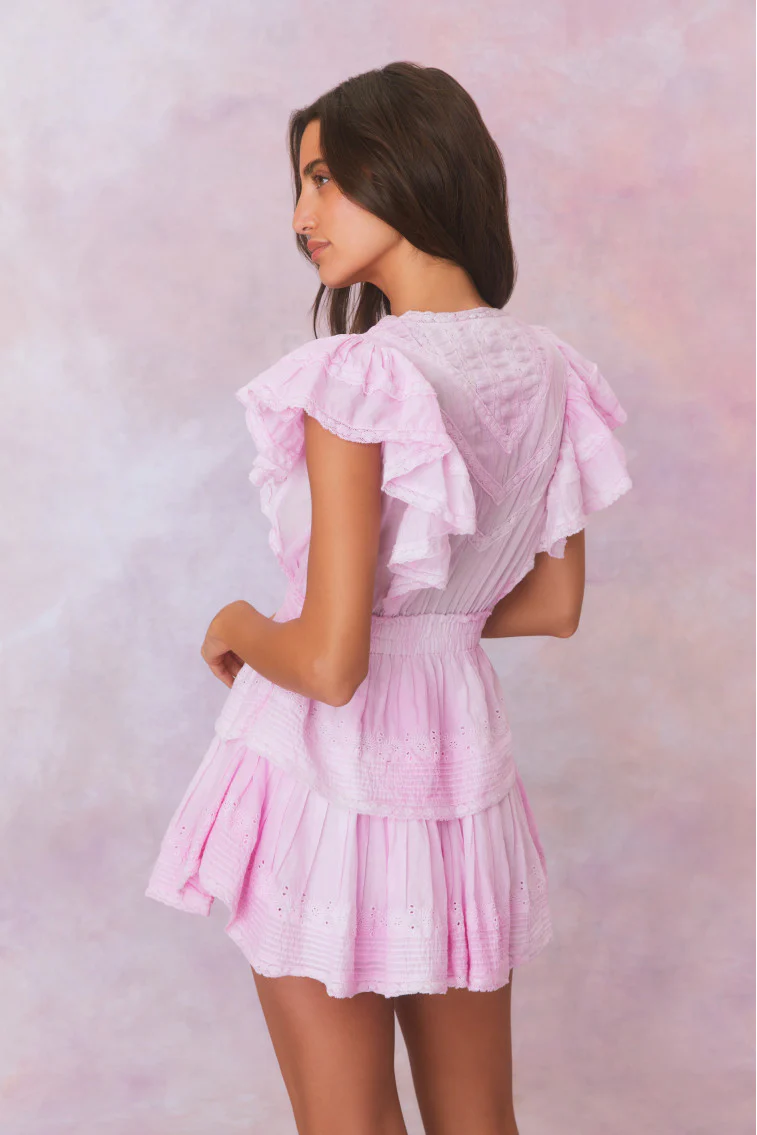 Gwen Hand Dyed Upcycled Mini Dress - Image 6