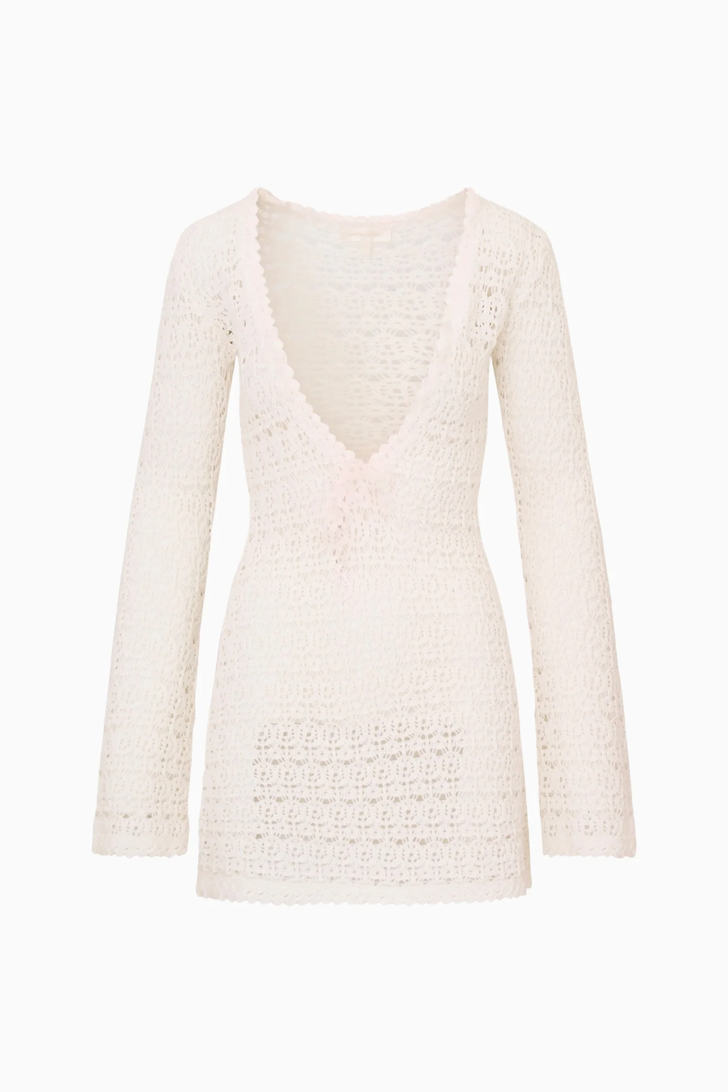 Vespa Crochet Mini Cover-Up Dress - Image 8