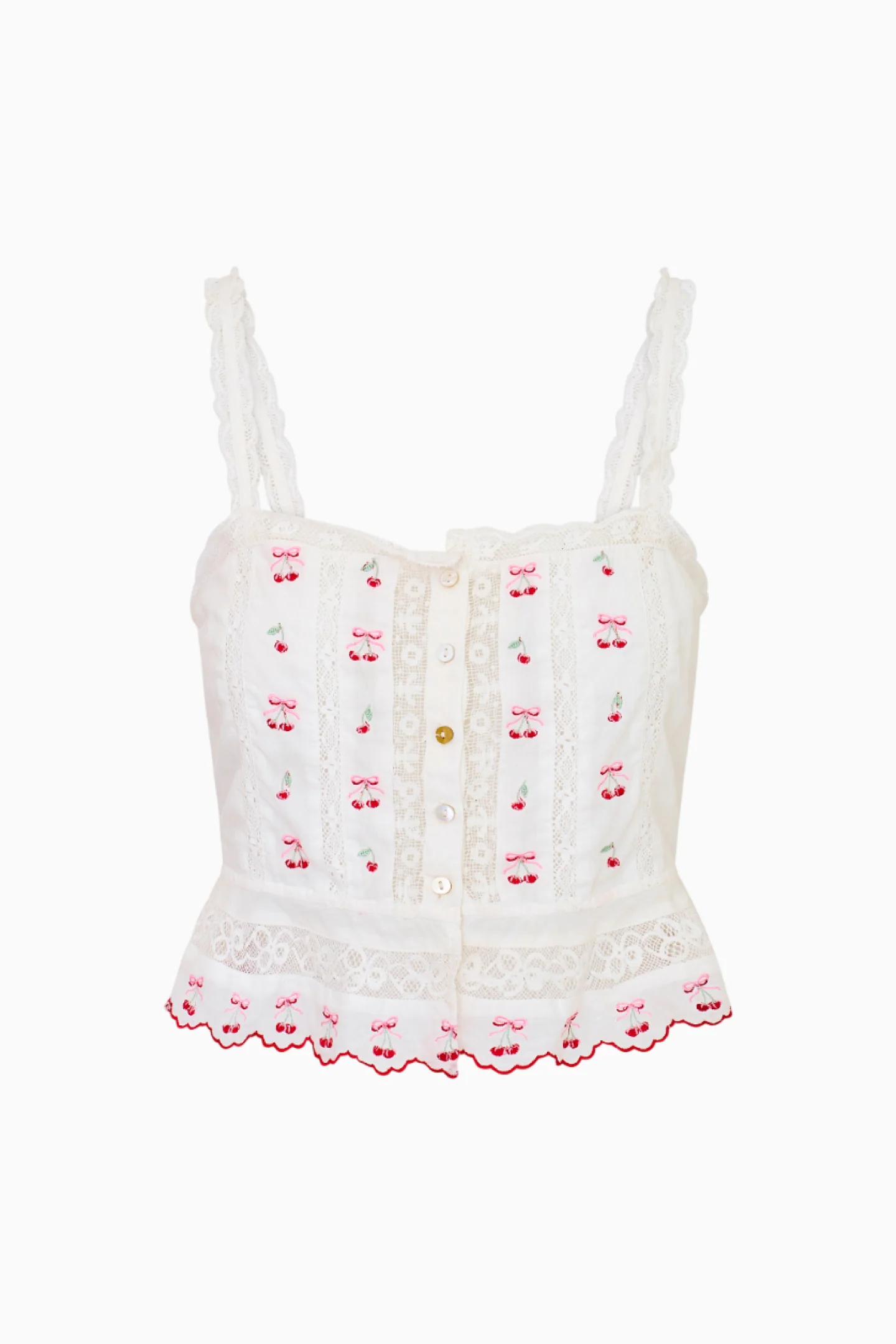 Vietta Cotton Cherry Top - Image 6