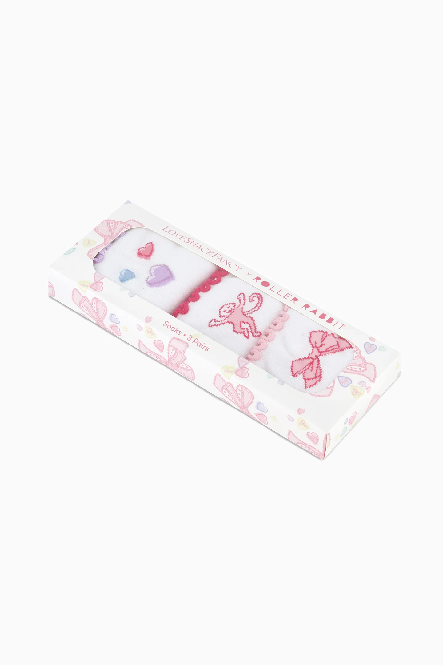 LoveShackFancy x Roller Rabbit Ruffle Sock Set - Image 2