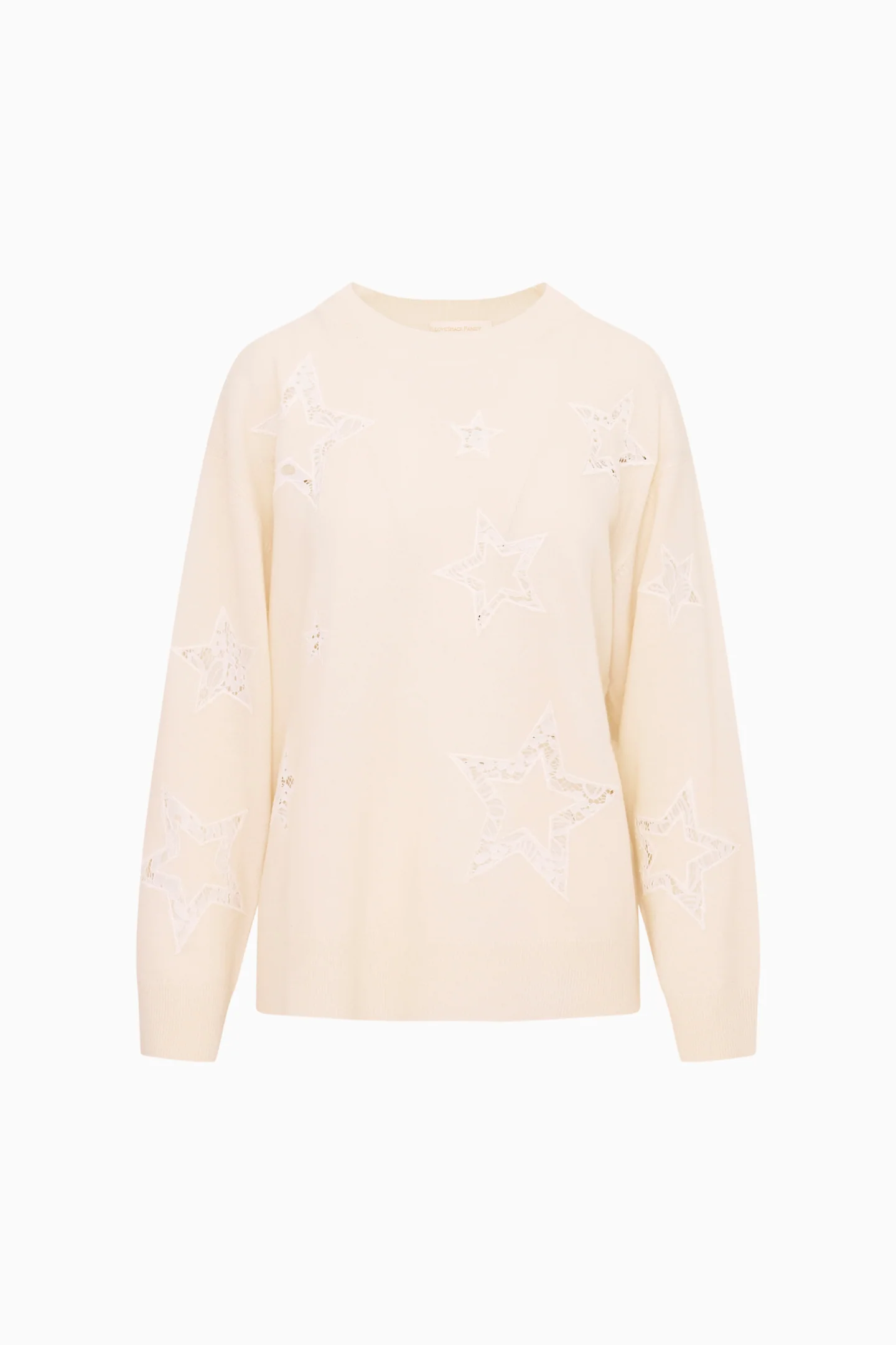 Westcott Wool-Cashmere Lace Star Pullover - Image 5